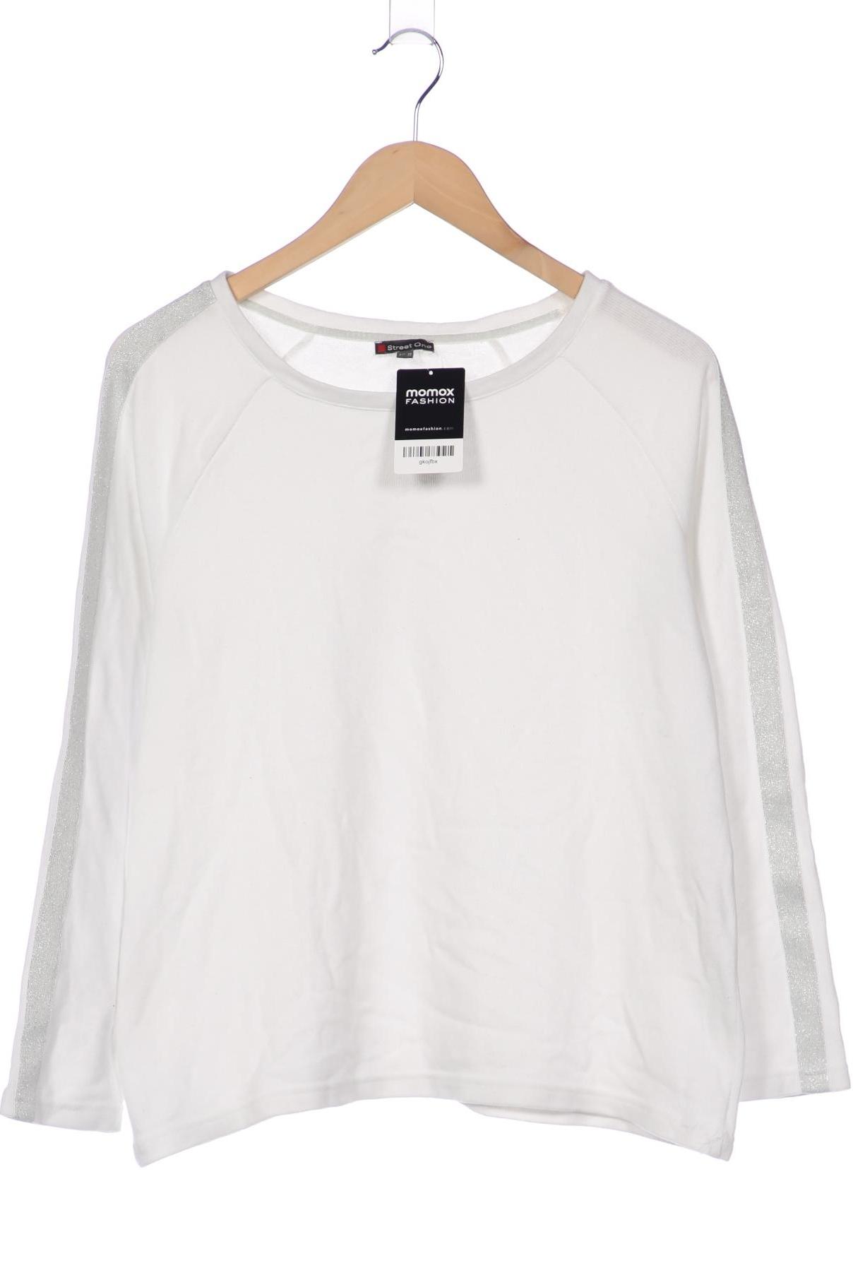 

Street One Damen Langarmshirt, weiß, Gr. 40