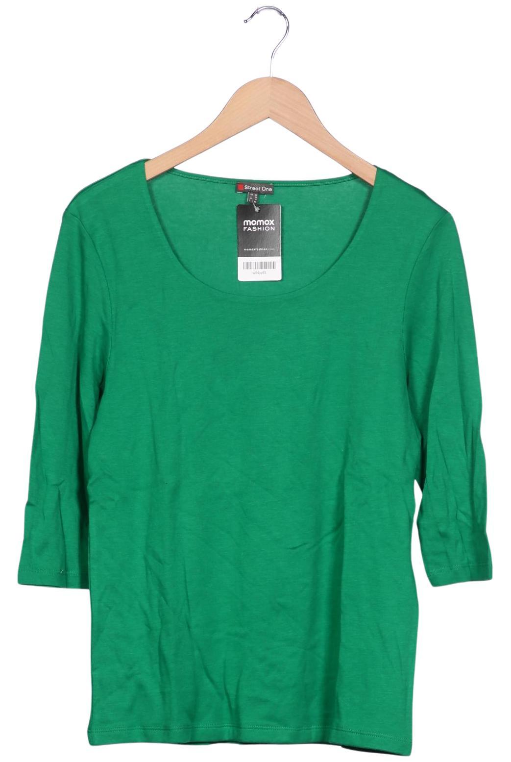

Street One Damen Langarmshirt, grün, Gr. 42