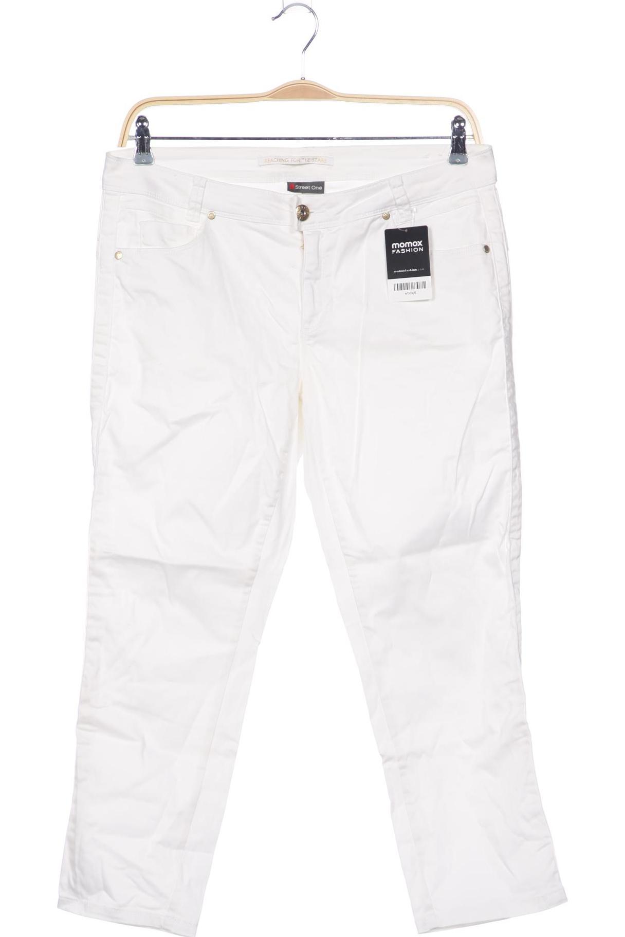 

Street One Damen Jeans, weiß, Gr. 42