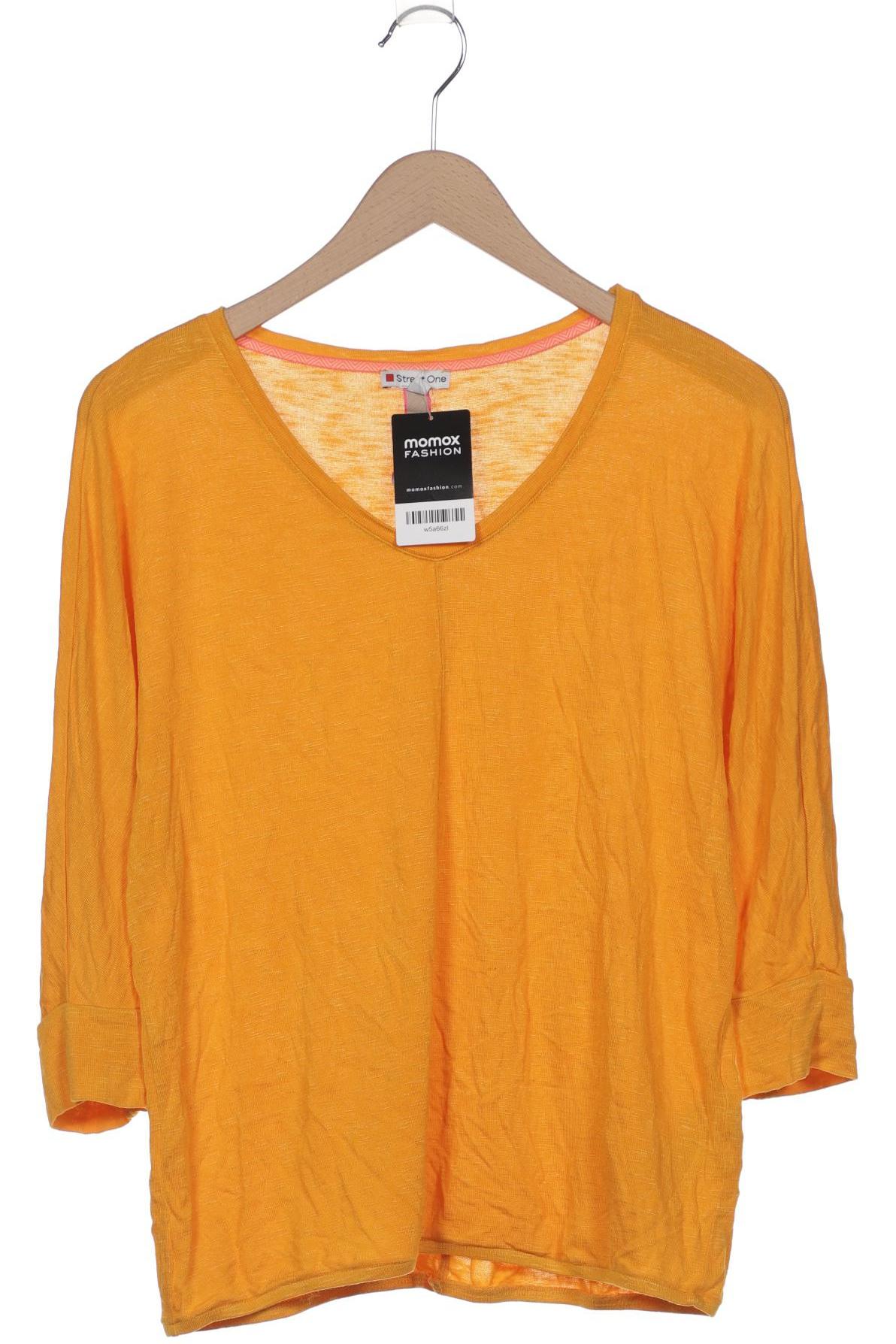

Street One Damen Langarmshirt, orange, Gr. 40