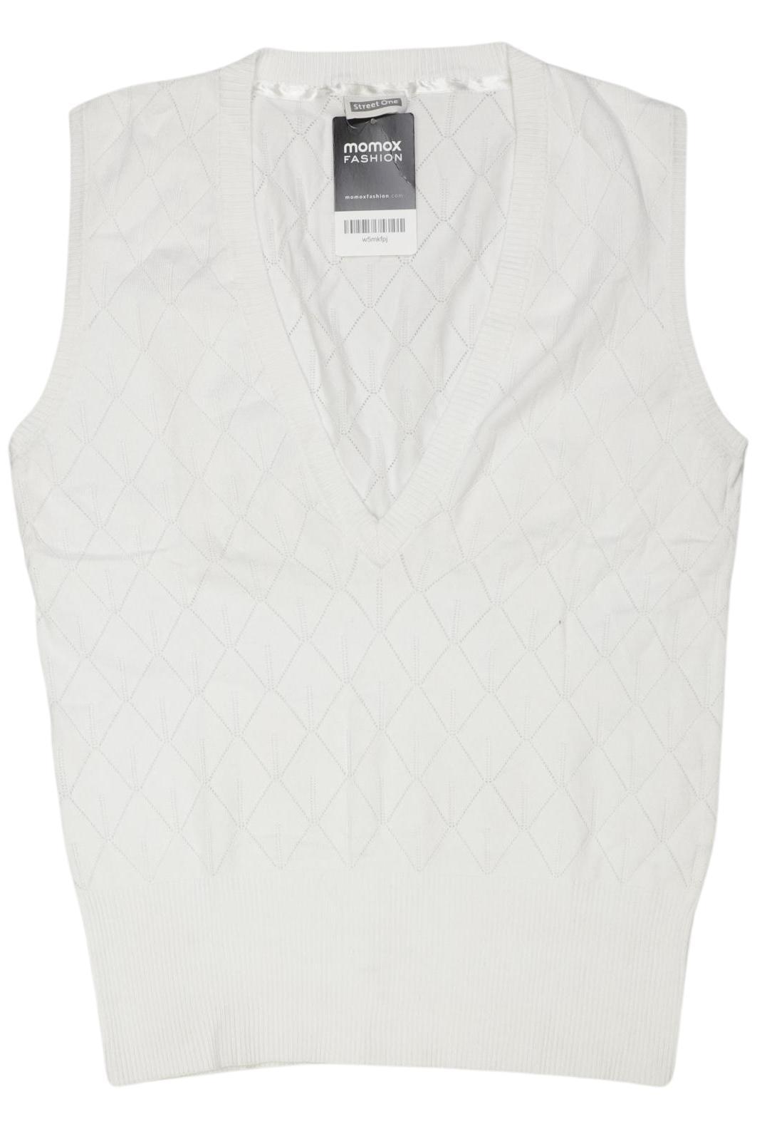 

Street One Damen Pullover, weiß, Gr. 42