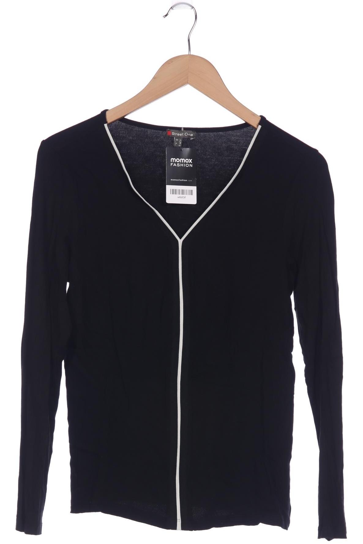 

Street One Damen Langarmshirt, schwarz, Gr. 38