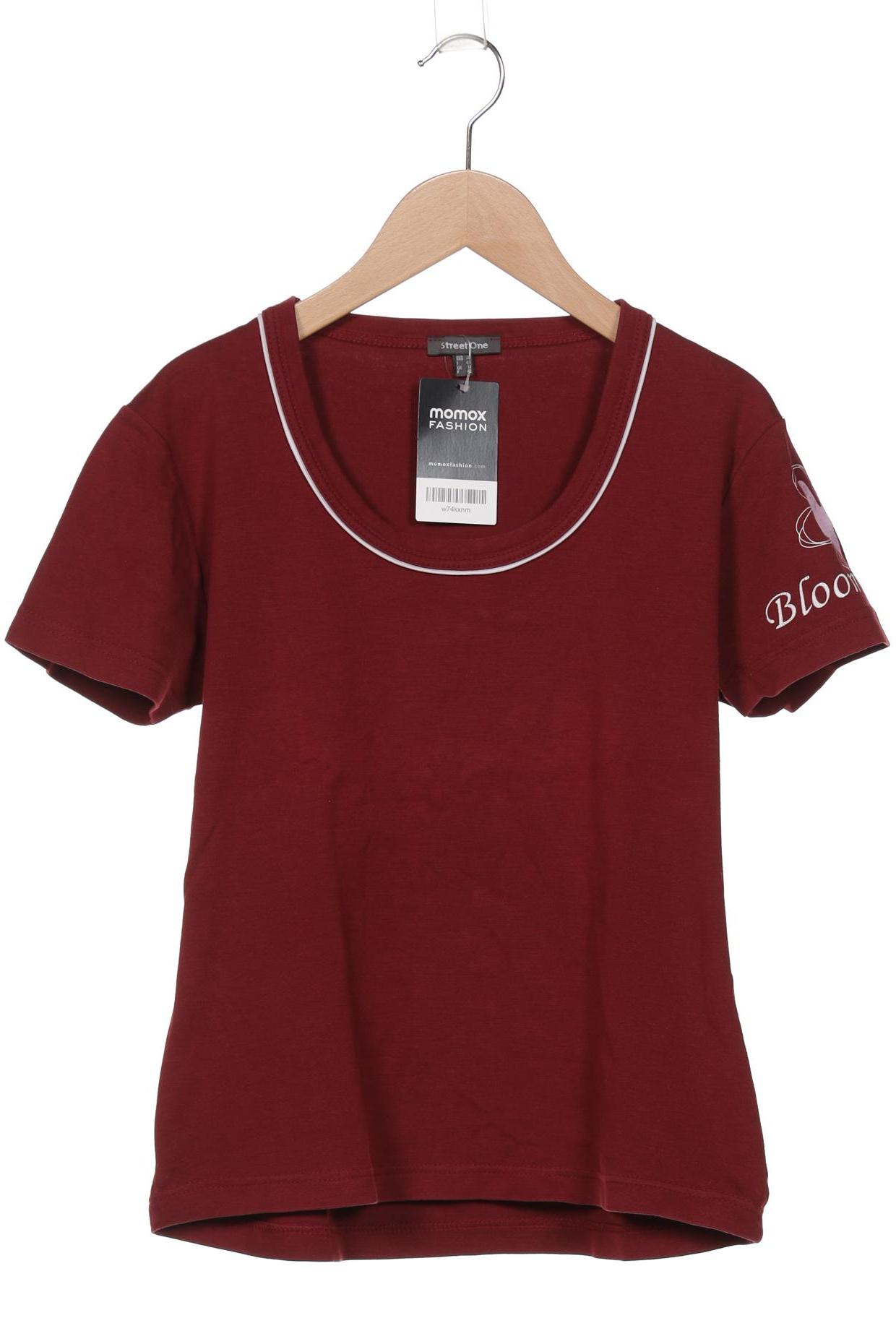 

Street One Damen T-Shirt, bordeaux, Gr. 40