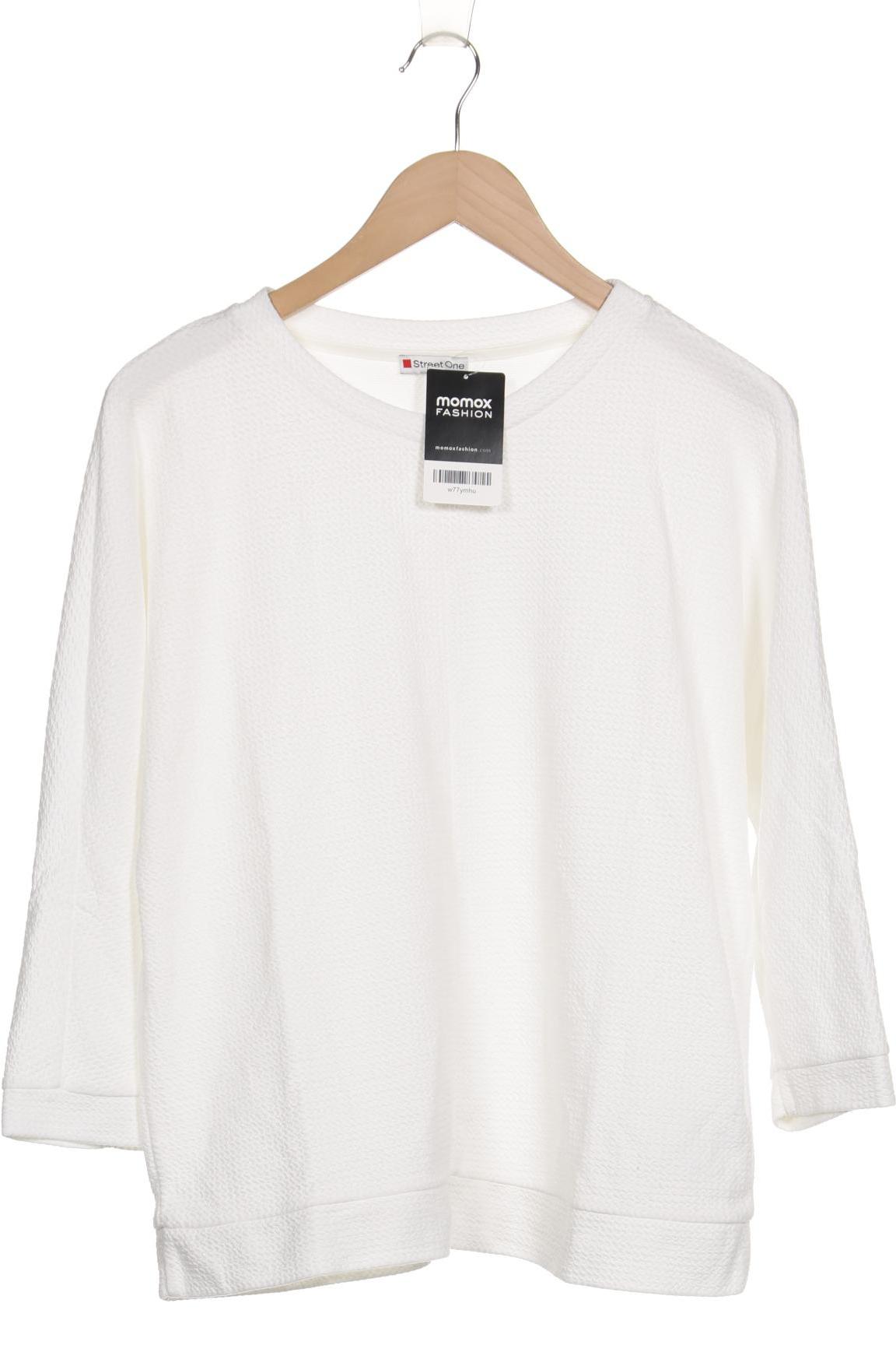 

Street One Damen Pullover, weiß, Gr. 36