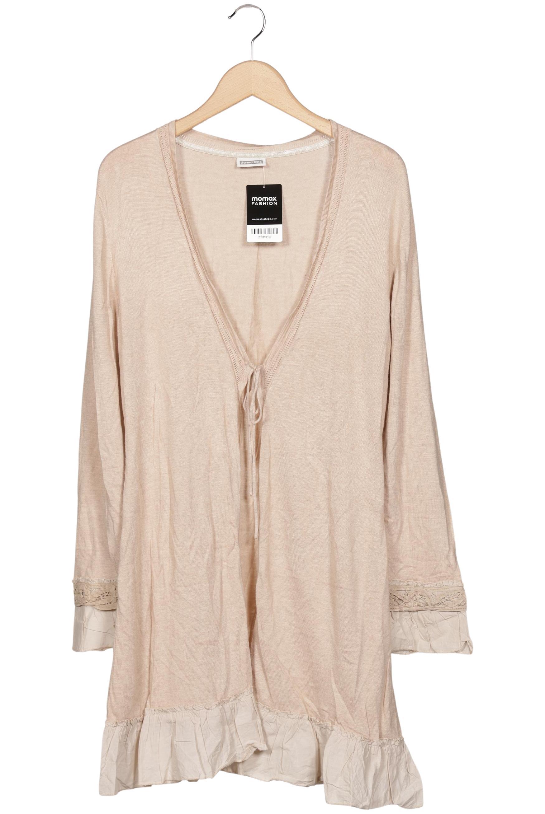 

Street One Damen Strickjacke, beige, Gr. 44