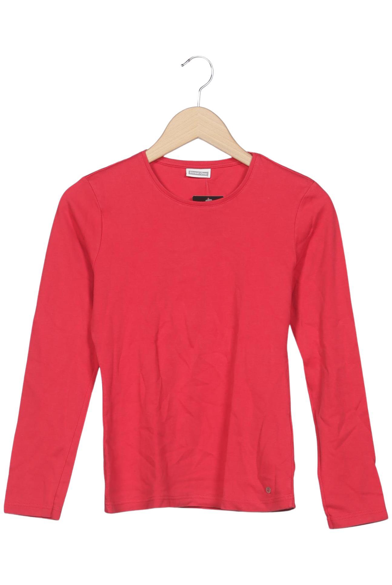 

Street One Damen Langarmshirt, rot, Gr. 38