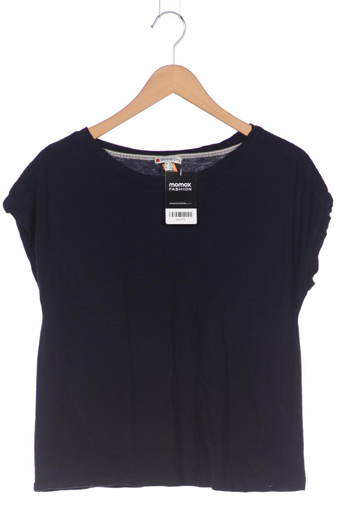 

Street One Damen T-Shirt, marineblau, Gr. 38