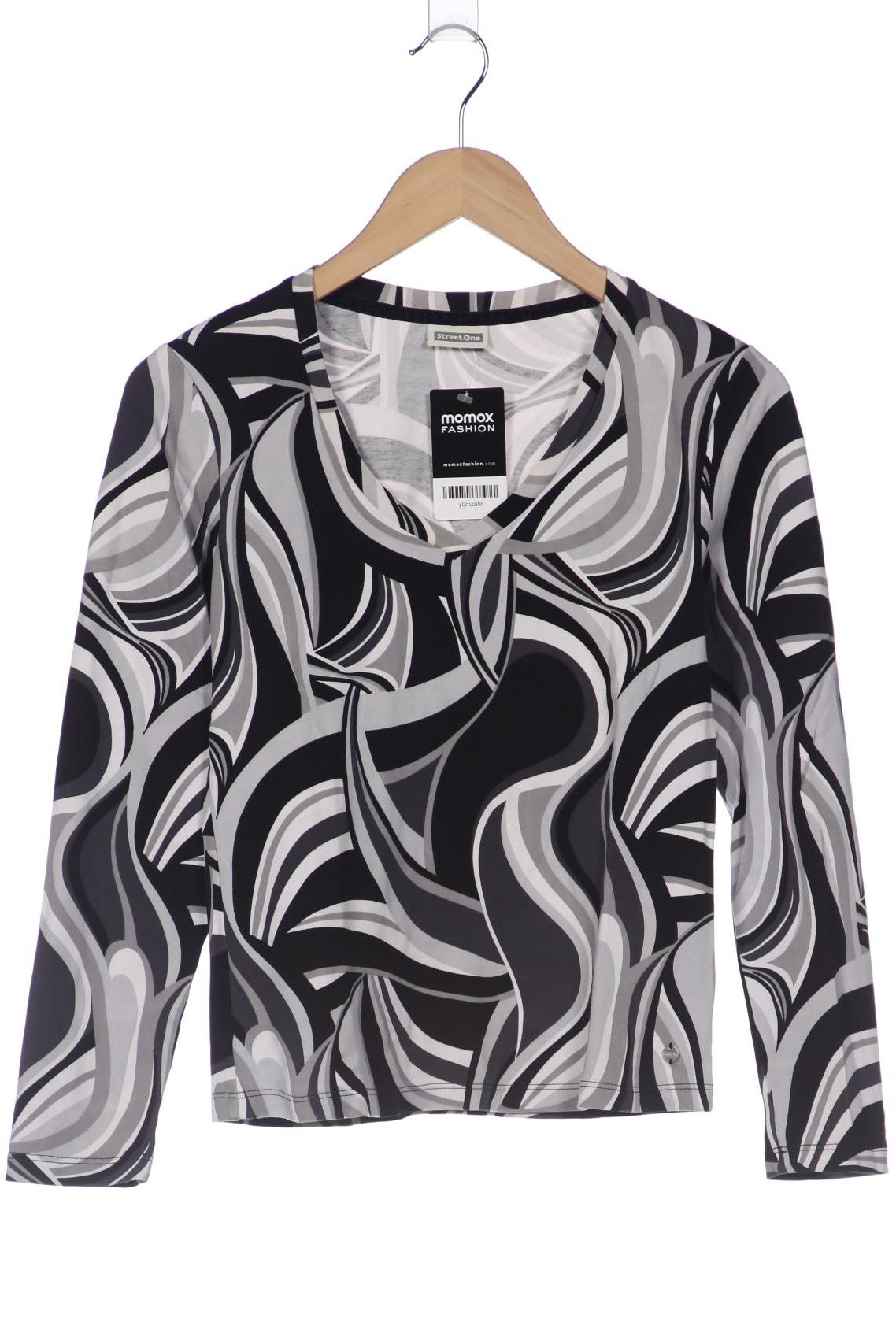 

Street One Damen Langarmshirt, schwarz, Gr. 38