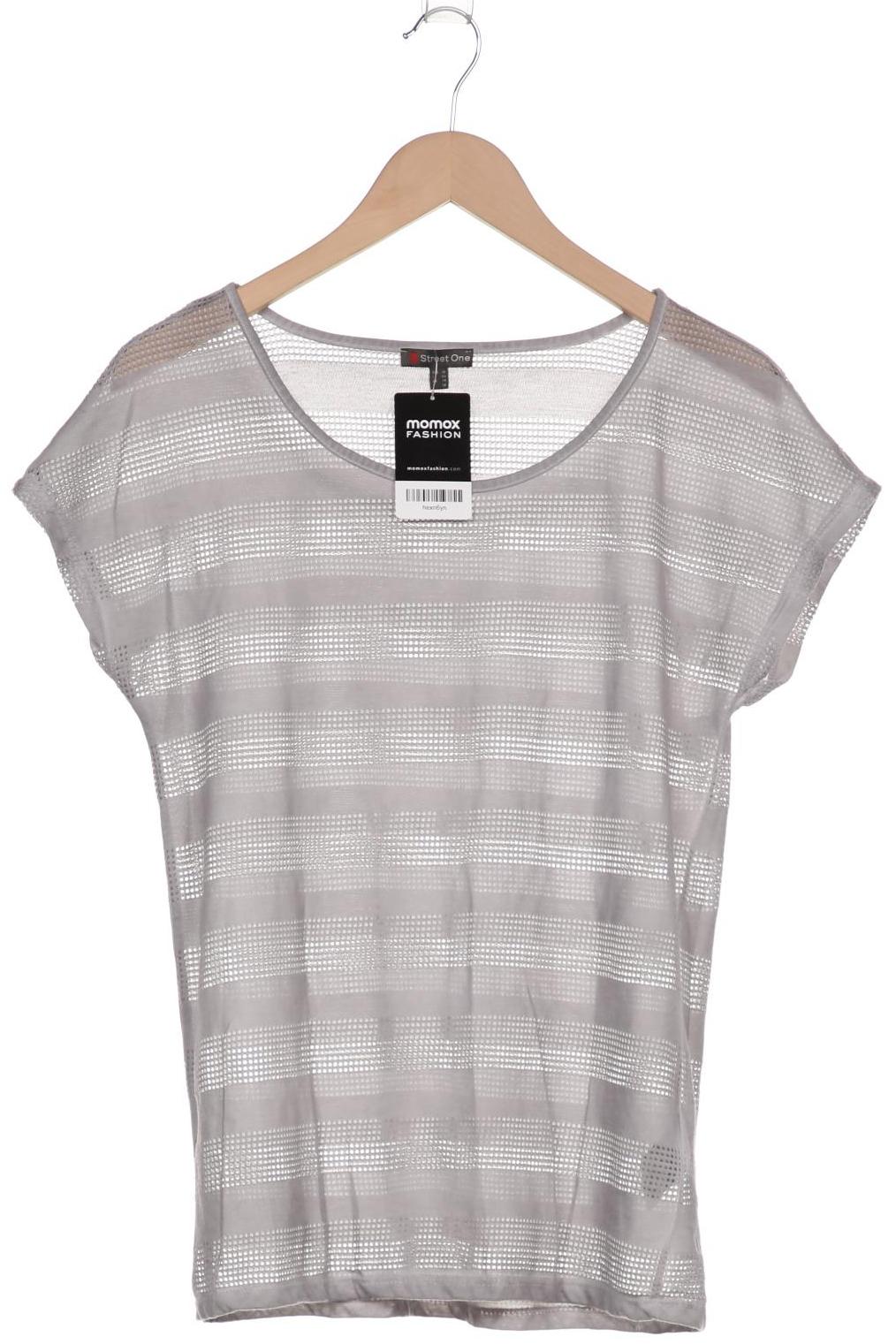 

Street One Damen T-Shirt, grau, Gr. 36