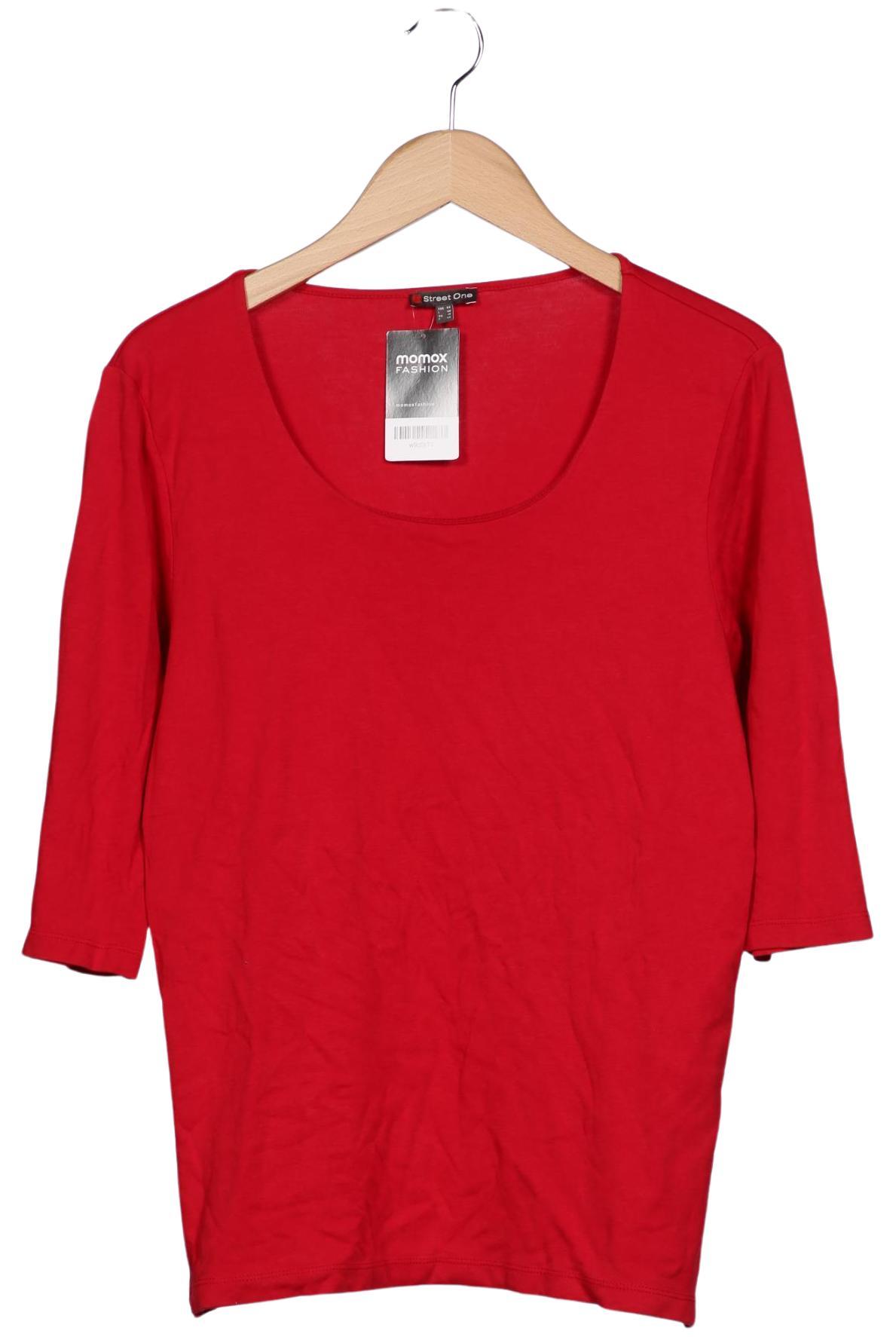 

Street One Damen Langarmshirt, rot, Gr. 44