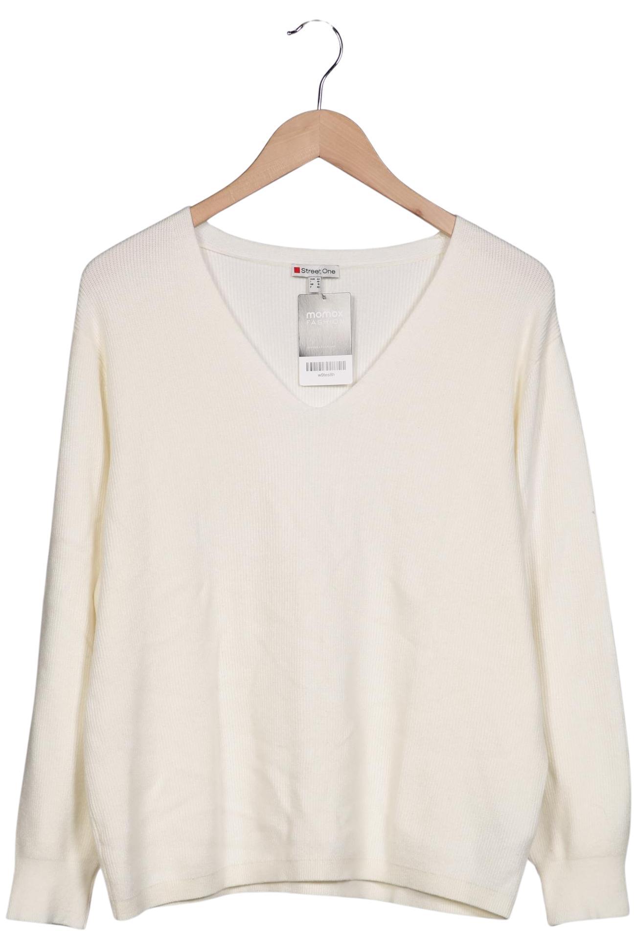 

Street One Damen Pullover, cremeweiß, Gr. 44