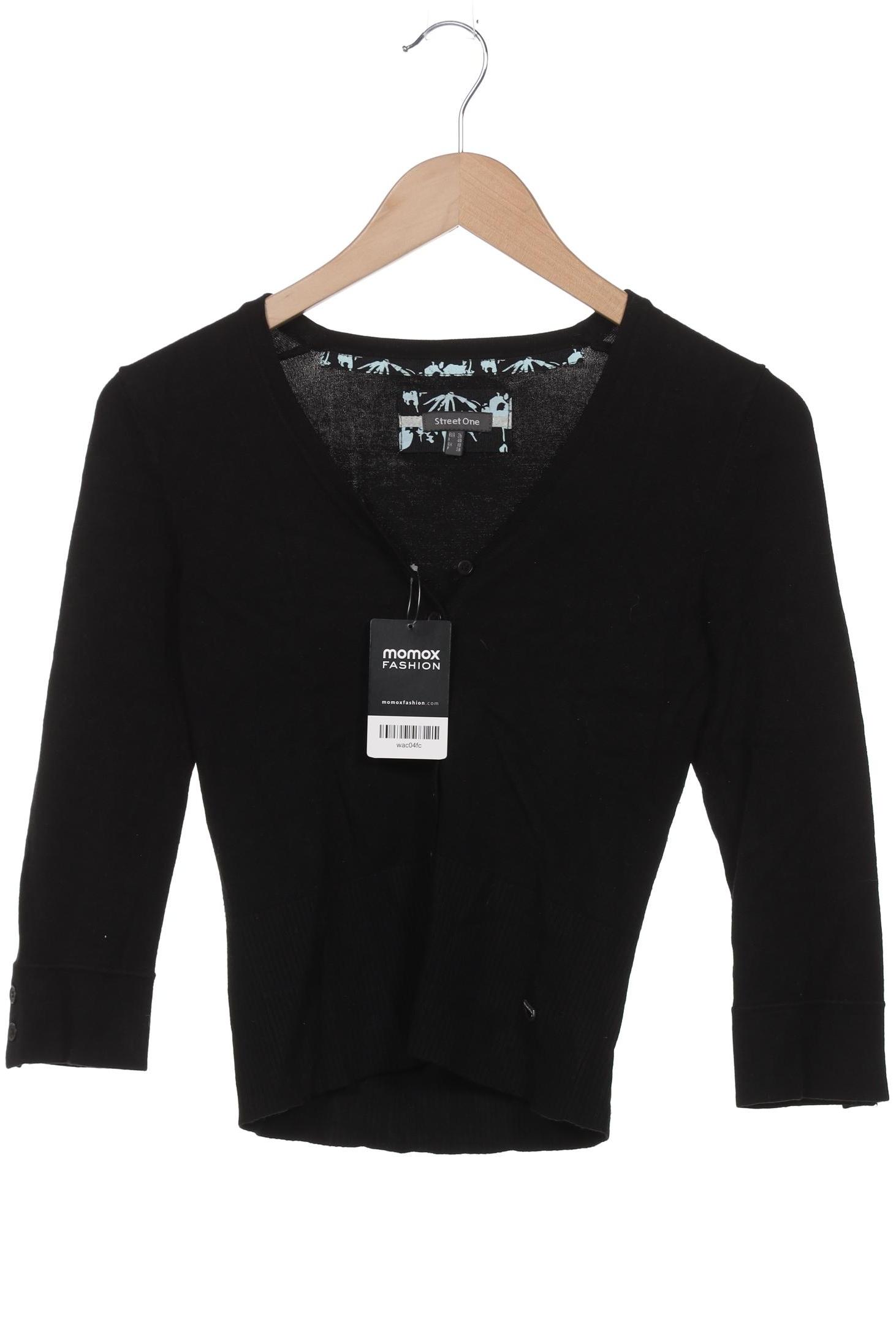 

Street One Damen Strickjacke, schwarz, Gr. 36
