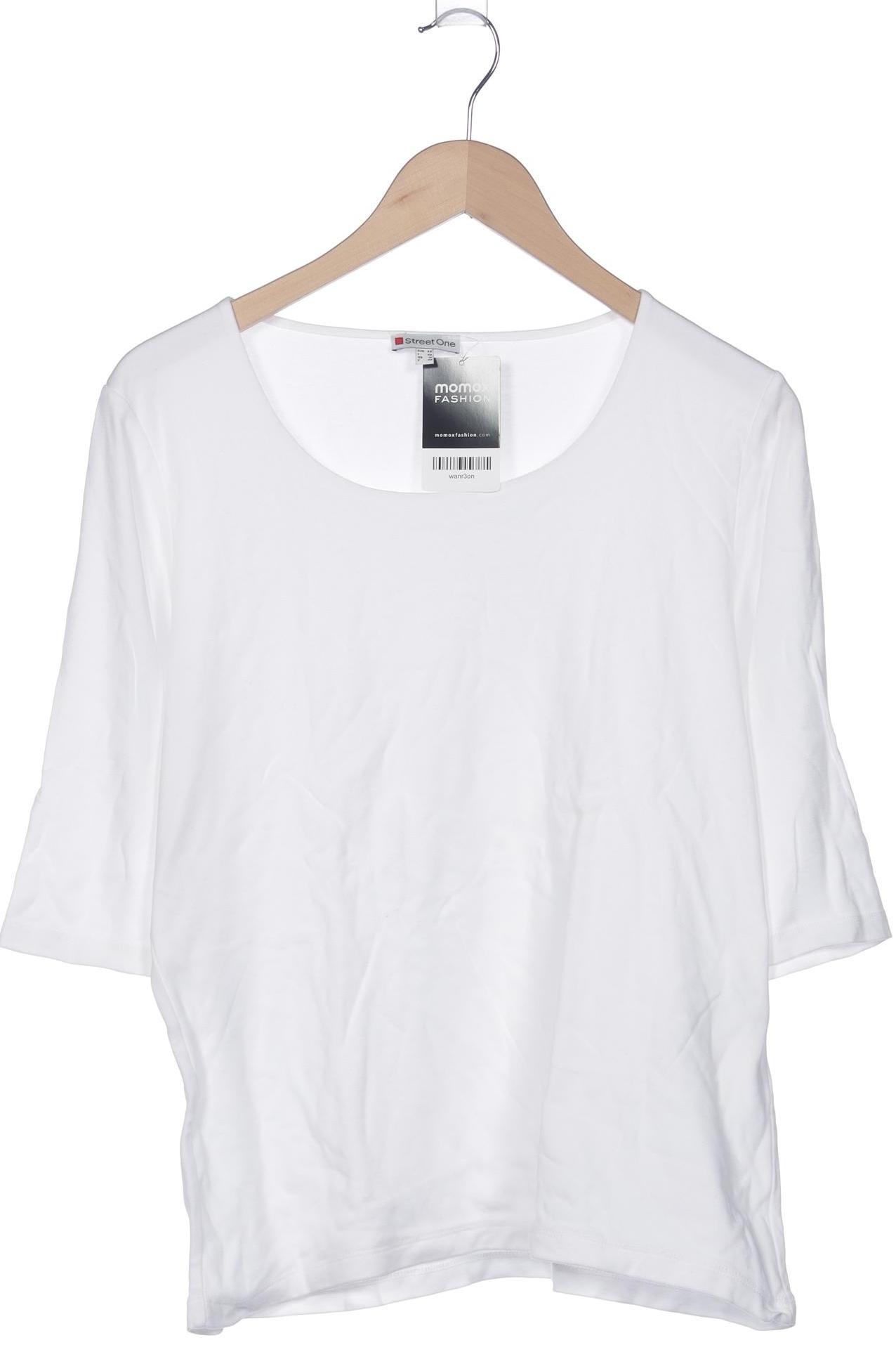 

Street One Damen Langarmshirt, weiß, Gr. 44