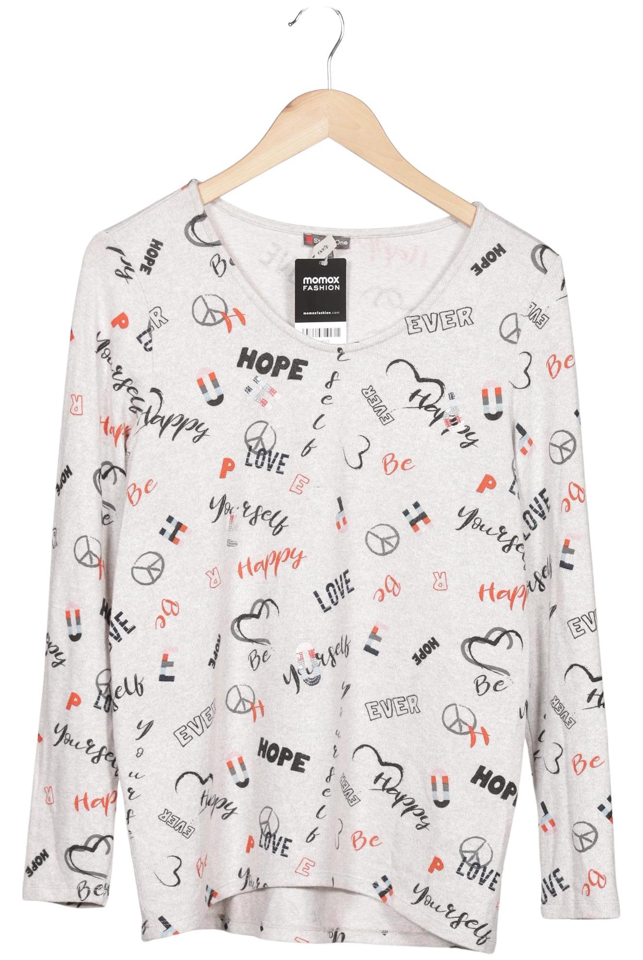 

Street One Damen Pullover, weiß, Gr. 38