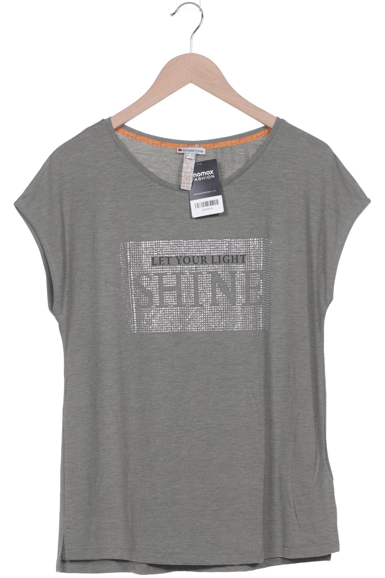 

Street One Damen T-Shirt, grün, Gr. 40