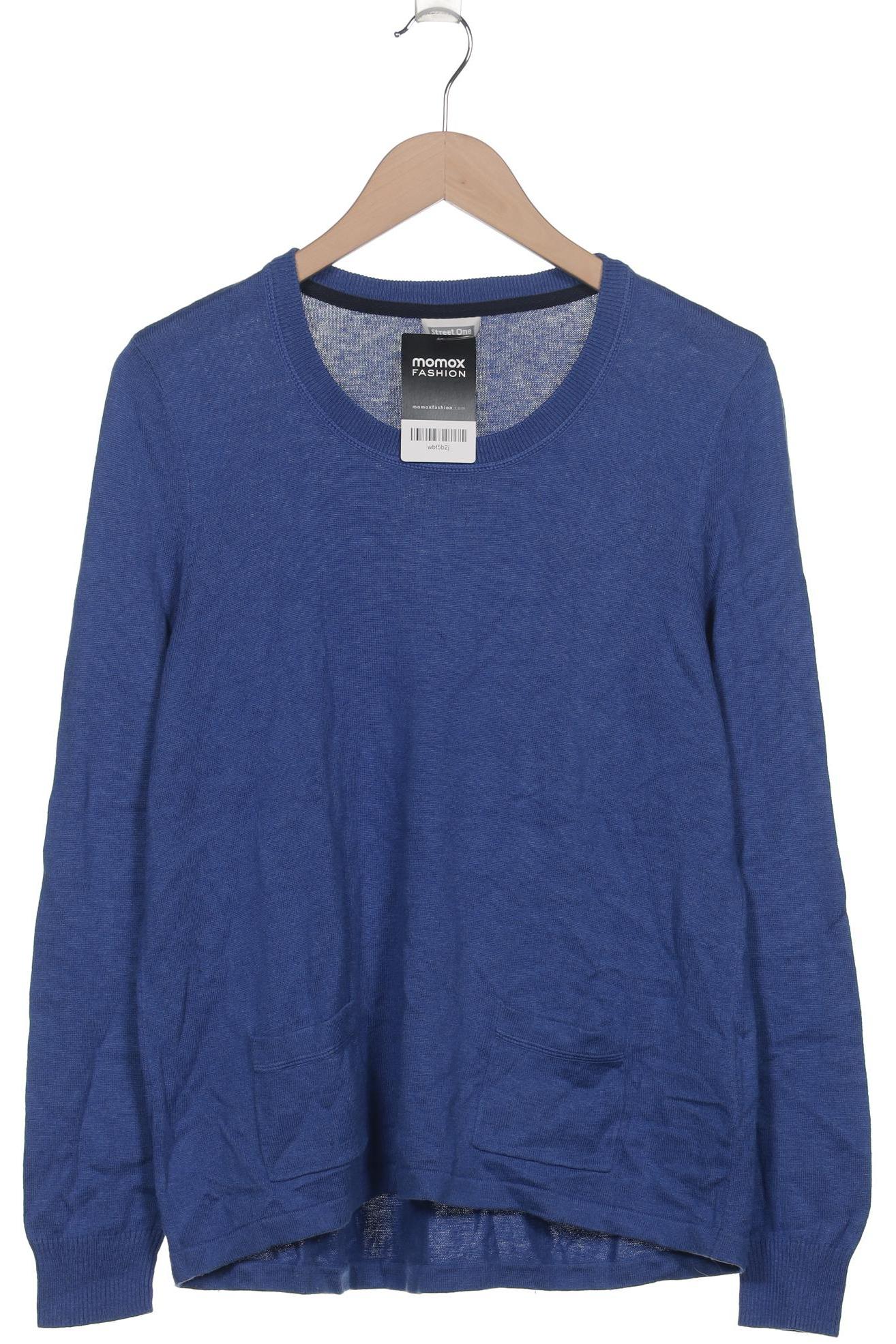 

Street One Damen Pullover, blau, Gr. 40