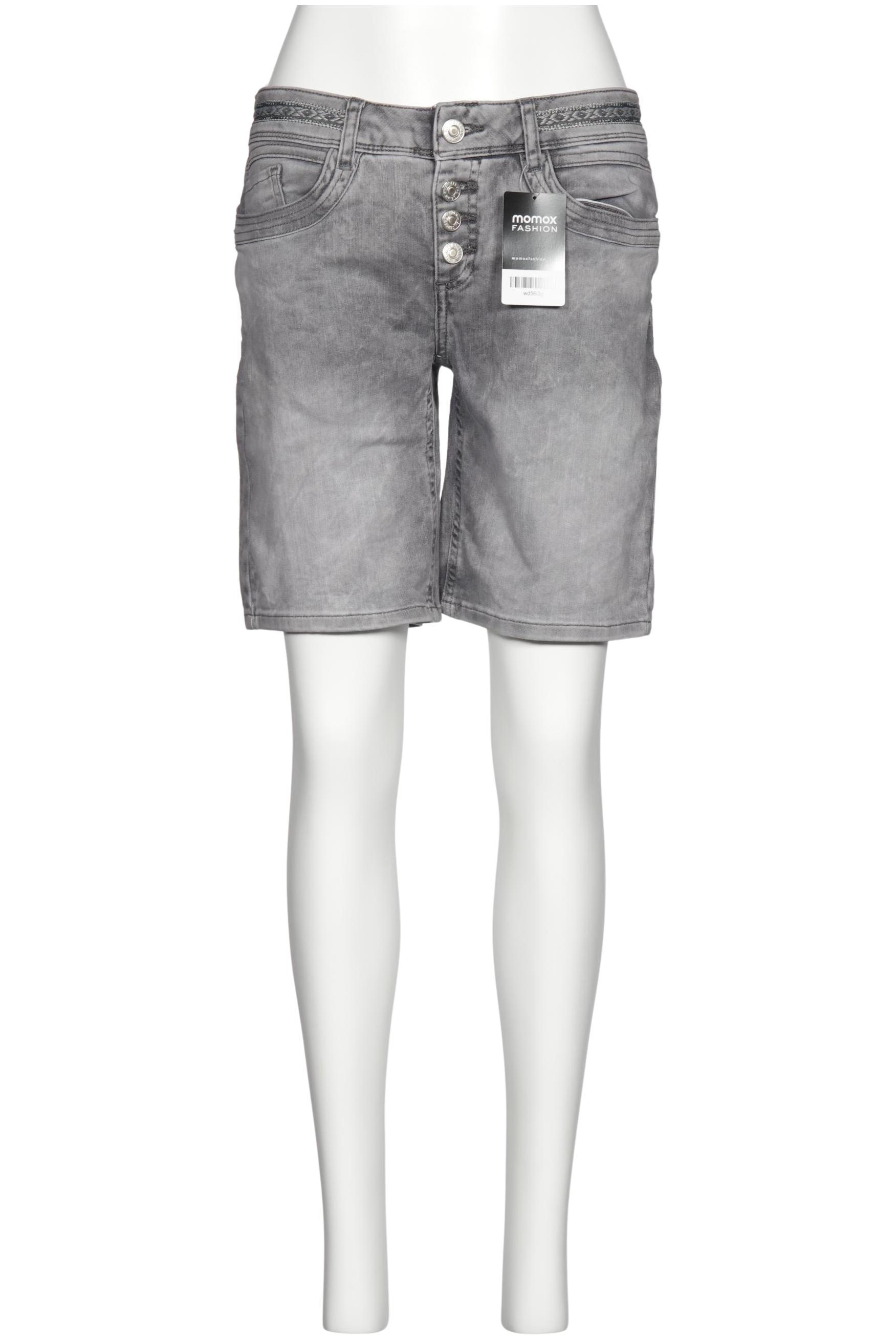 

Street One Damen Shorts, grau, Gr. 26