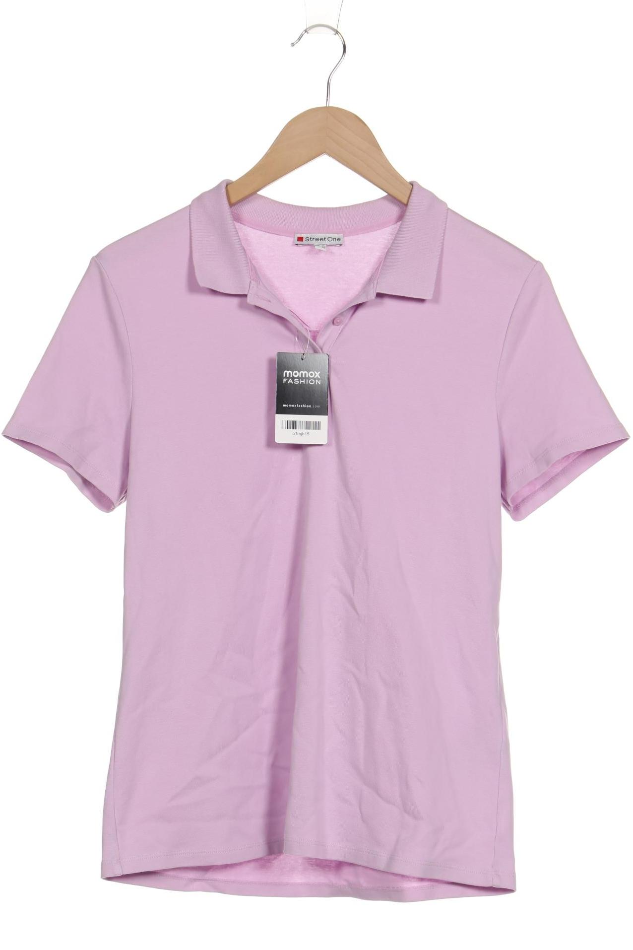 

Street One Damen Poloshirt, flieder, Gr. 38