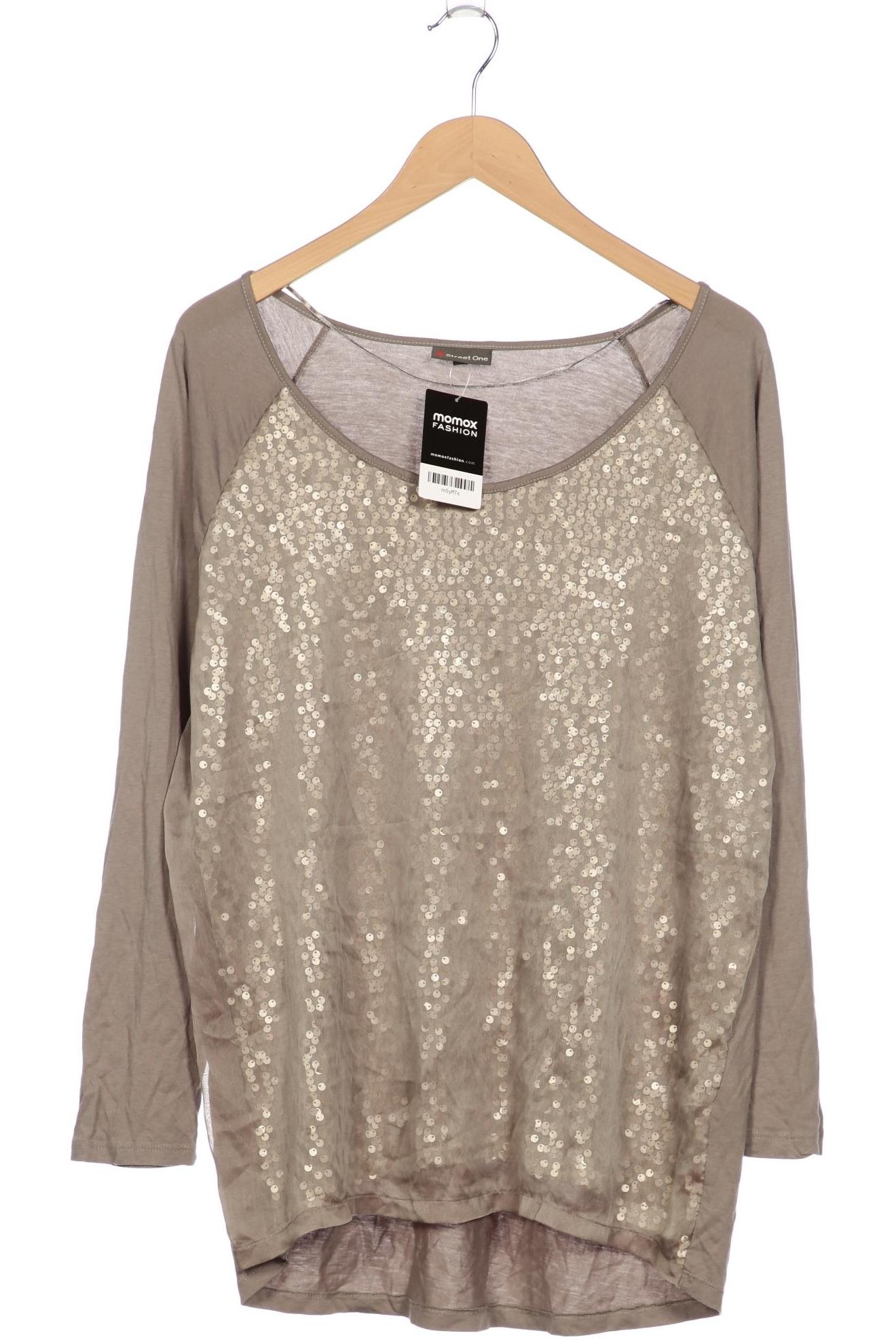 

Street One Damen Langarmshirt, grau, Gr. 44