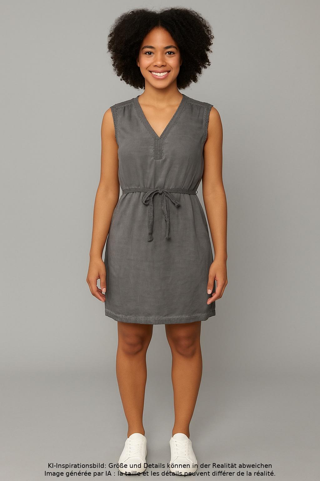 

Street One Damen Kleid, grau, Gr. 38