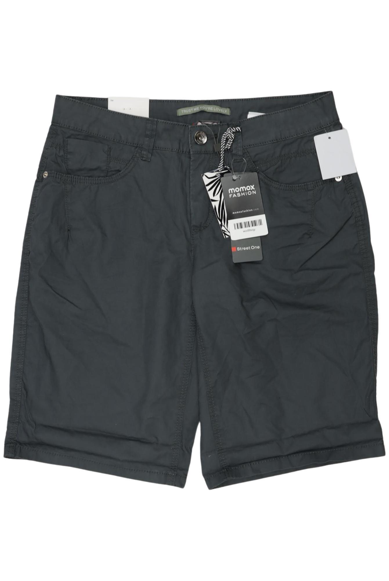 

Street One Damen Shorts, grau, Gr. 34