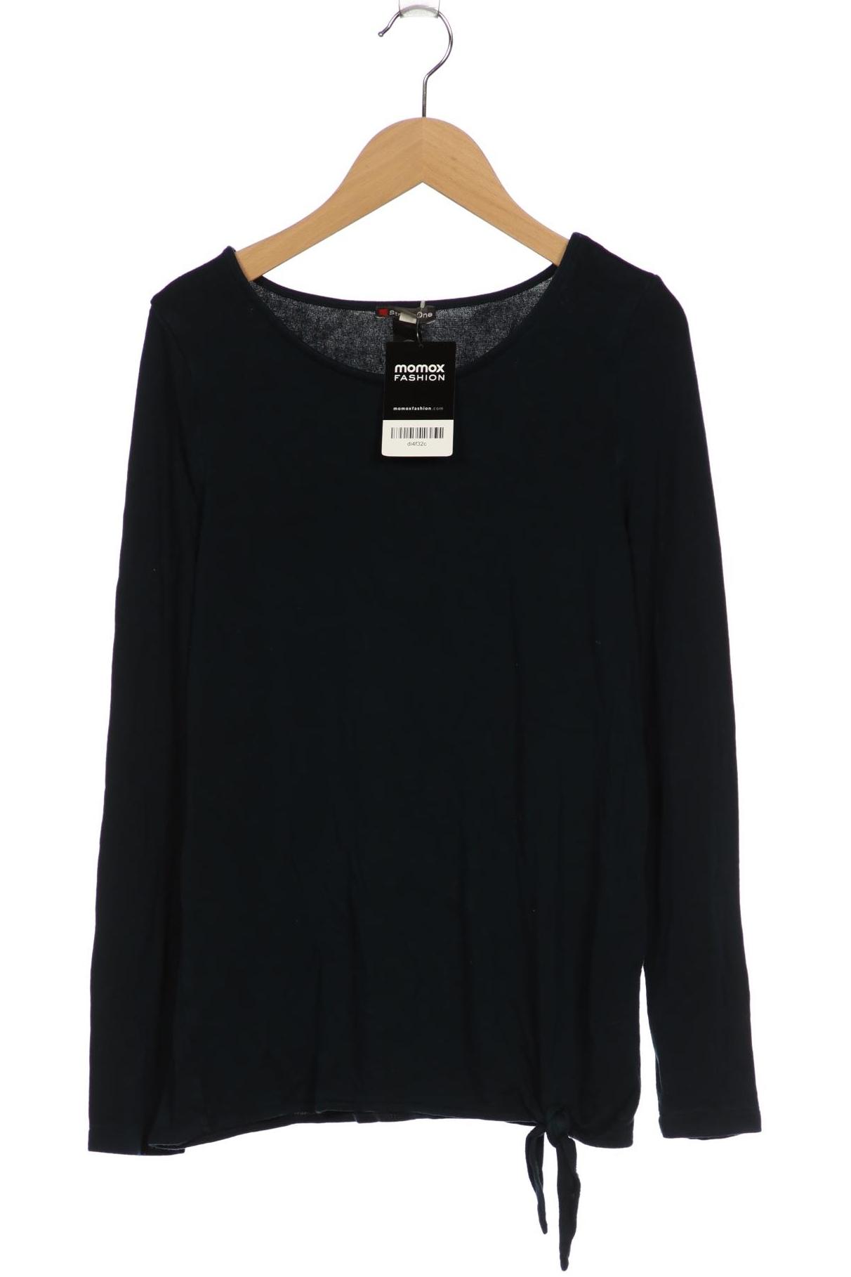 

Street One Damen Langarmshirt, türkis, Gr. 36