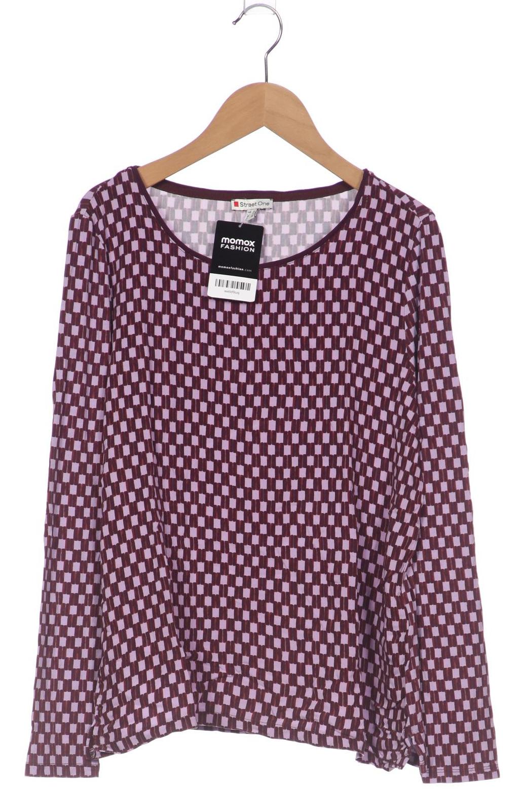 

Street One Damen Langarmshirt, bordeaux, Gr. 36