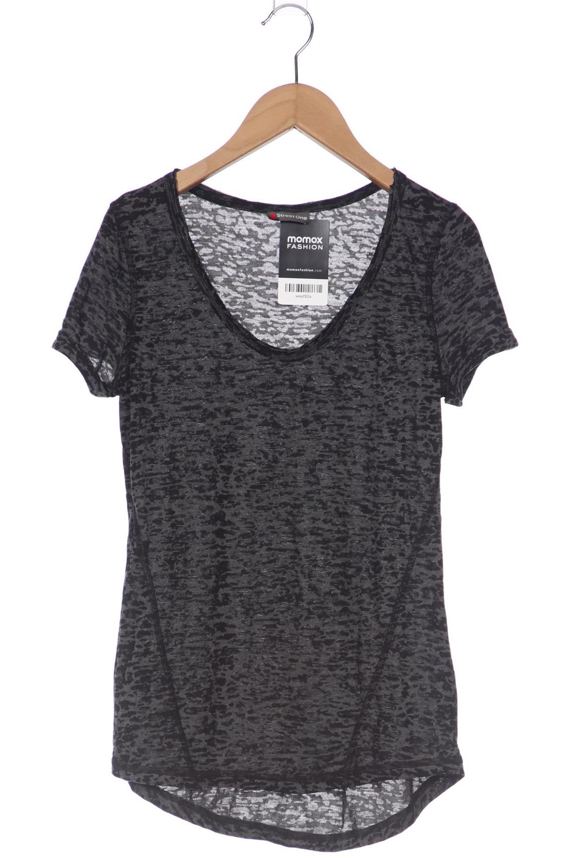 

Street One Damen T-Shirt, grau, Gr. 34