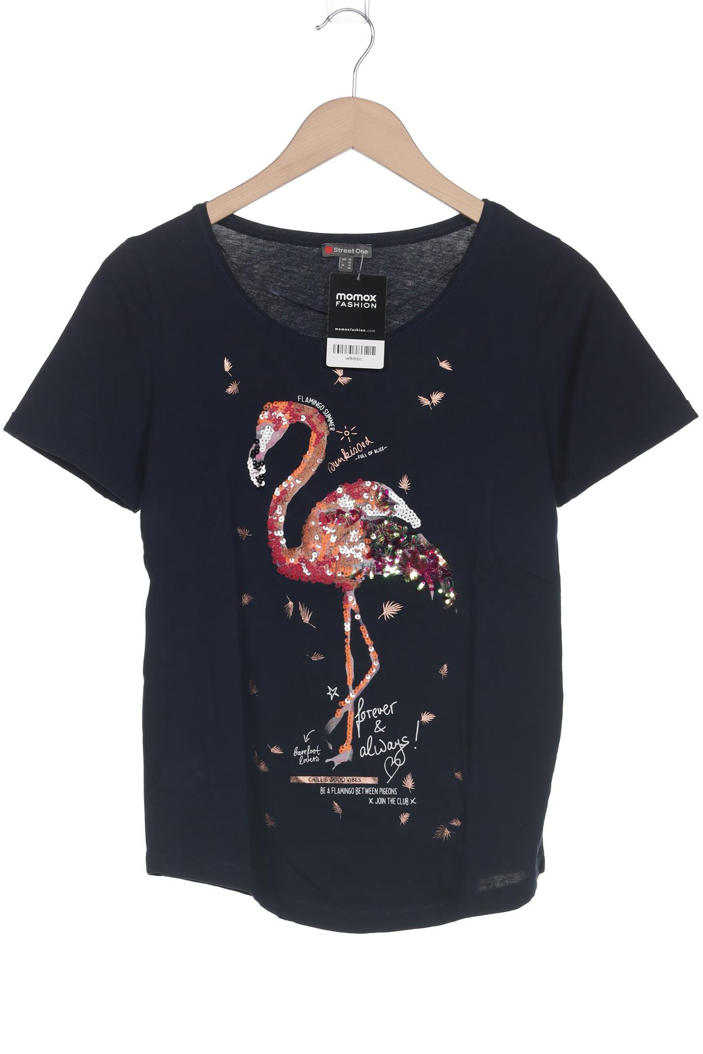 

Street One Damen T-Shirt, marineblau, Gr. 38