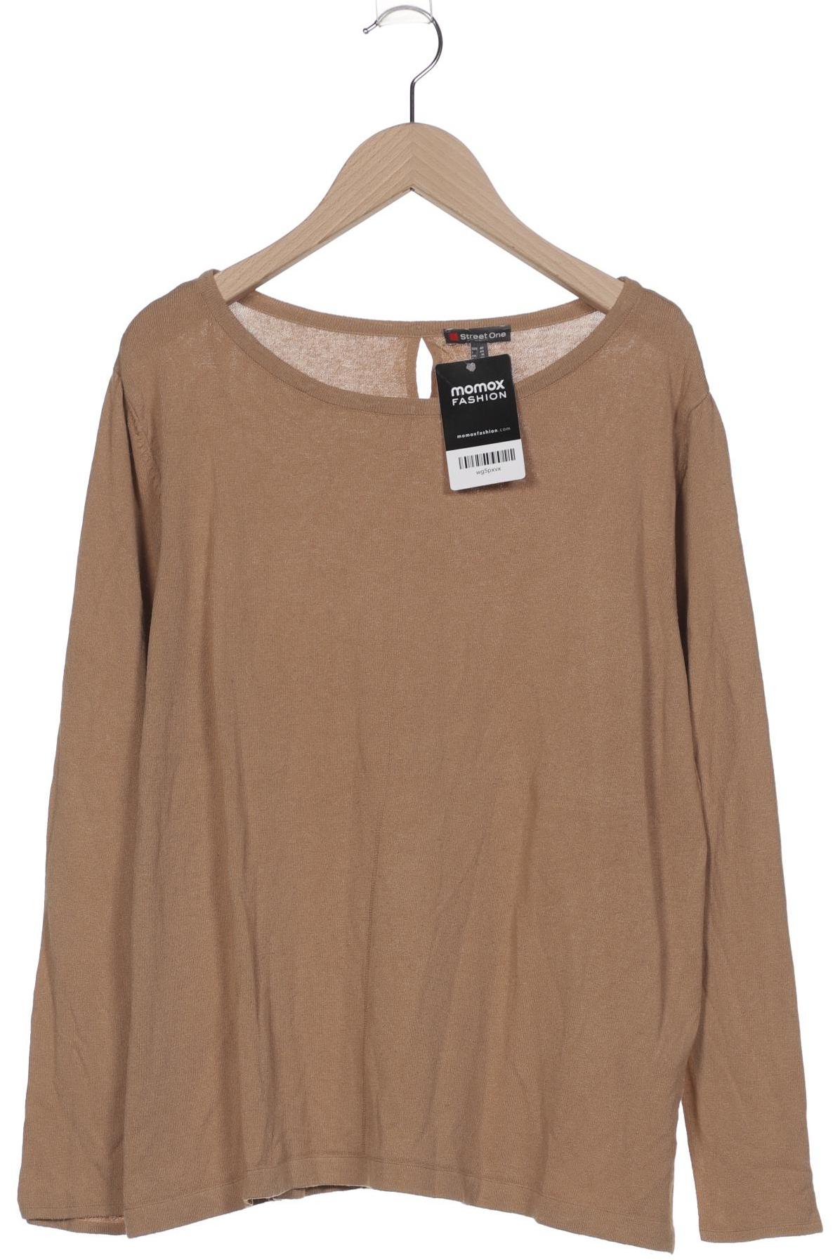 

Street One Damen Pullover, beige, Gr. 42