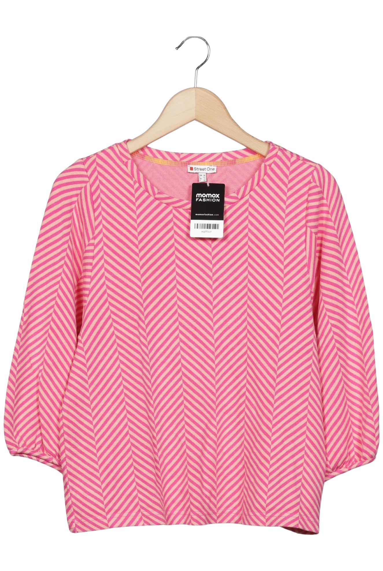 

Street One Damen Langarmshirt, pink, Gr. 38
