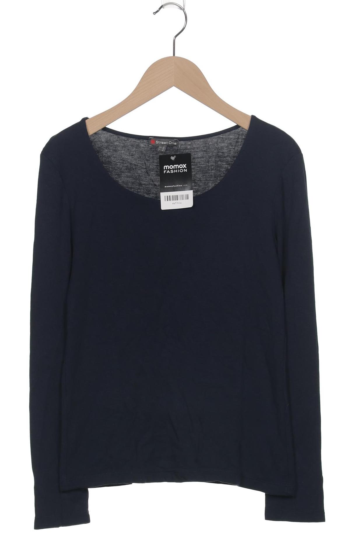

Street One Damen Langarmshirt, marineblau, Gr. 36