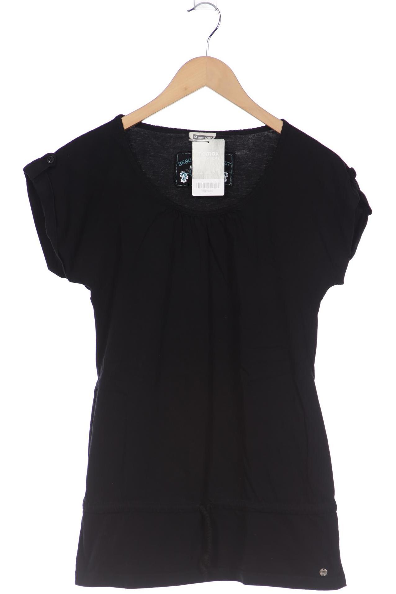 

Street One Damen T-Shirt, schwarz