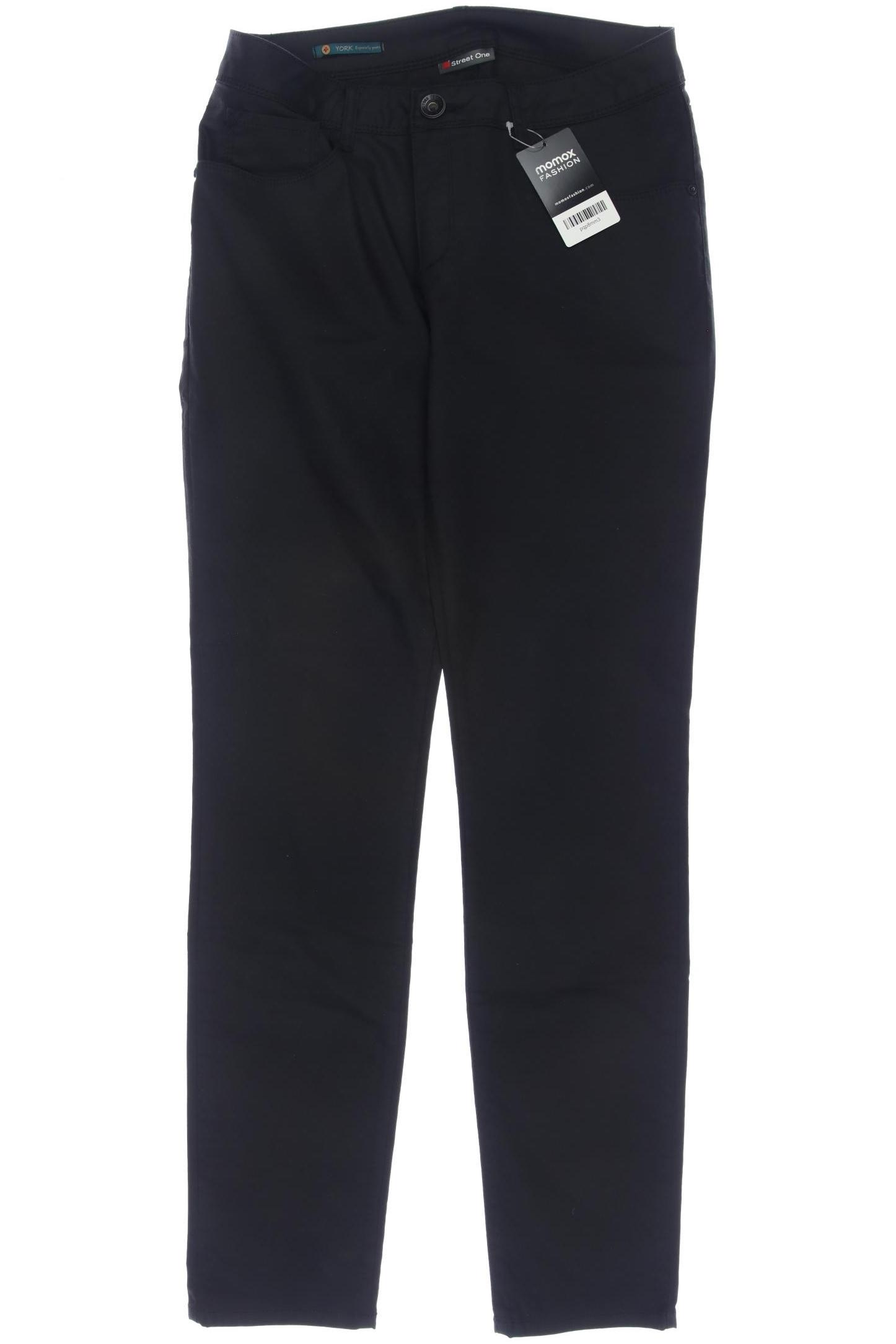 Thumbnail - Street One Damen Stoffhose, schwarz, Gr. 30