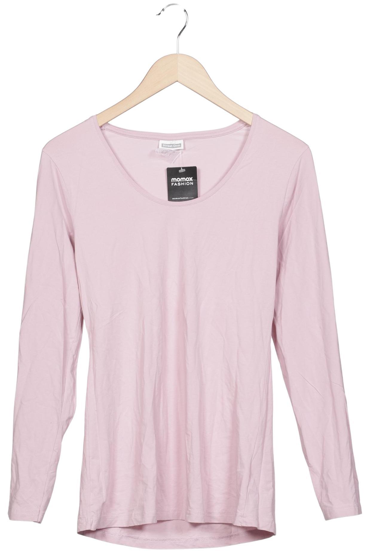 

Street One Damen Langarmshirt, pink, Gr. 42