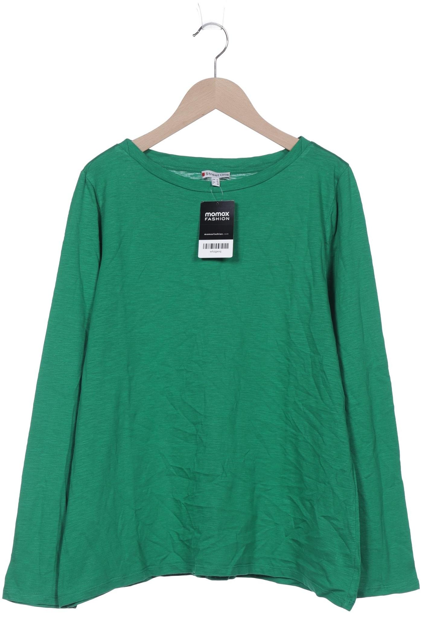 

Street One Damen Langarmshirt, grün, Gr. 42
