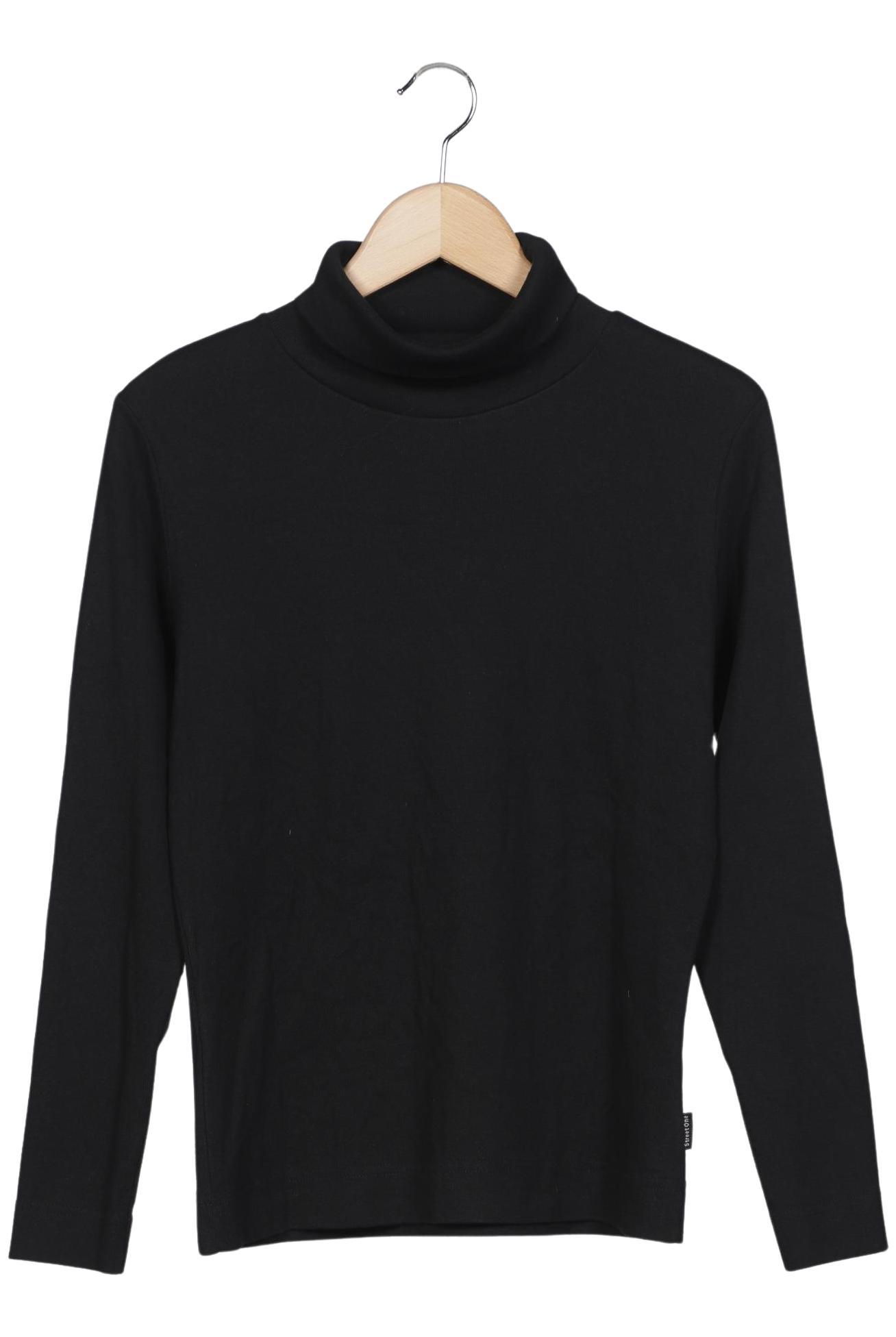 

Street One Damen Langarmshirt, schwarz, Gr. 40