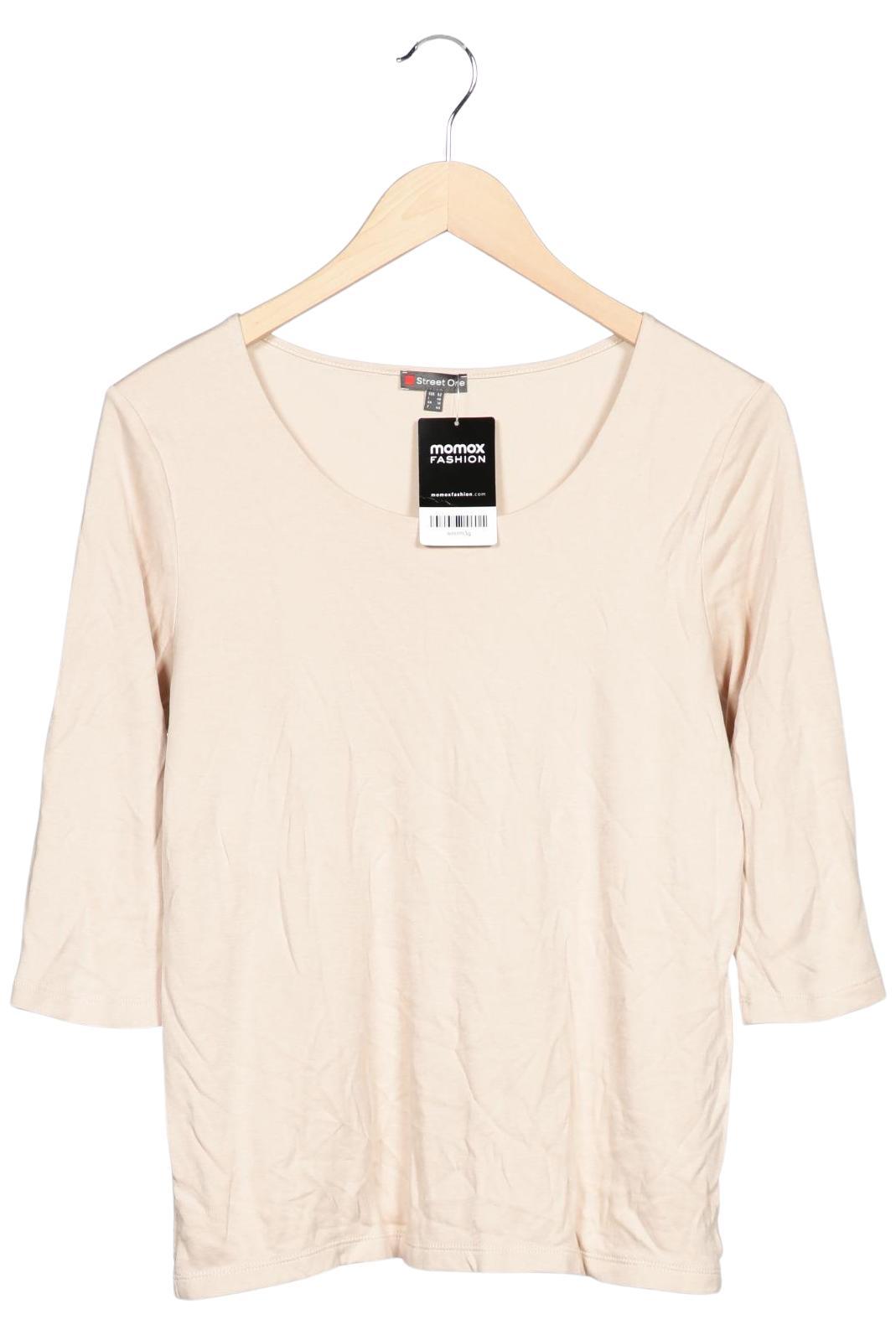 

Street One Damen Langarmshirt, beige, Gr. 42