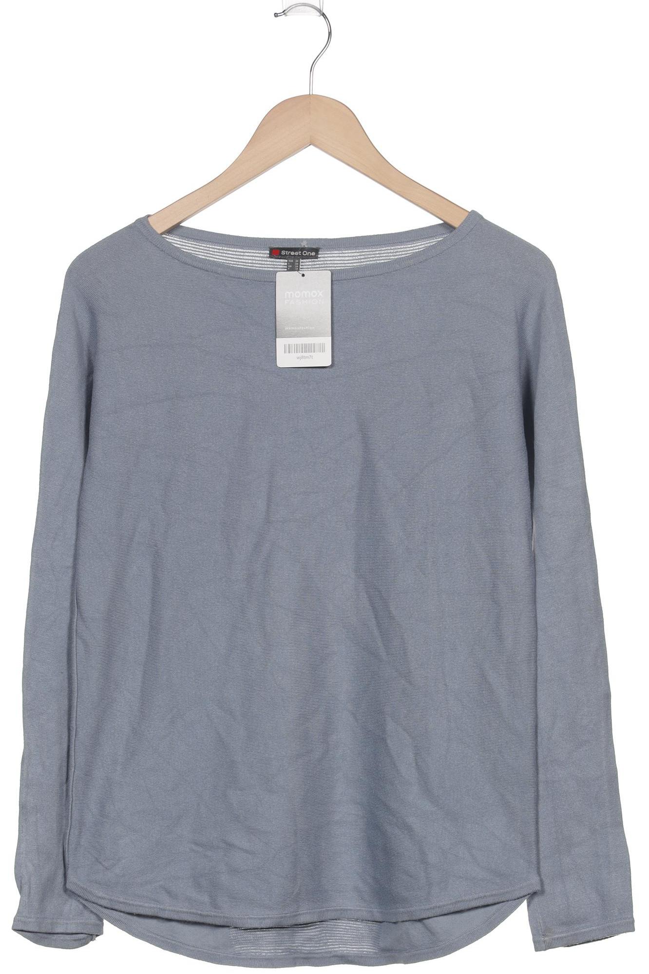 

Street One Damen Pullover, blau, Gr. 36