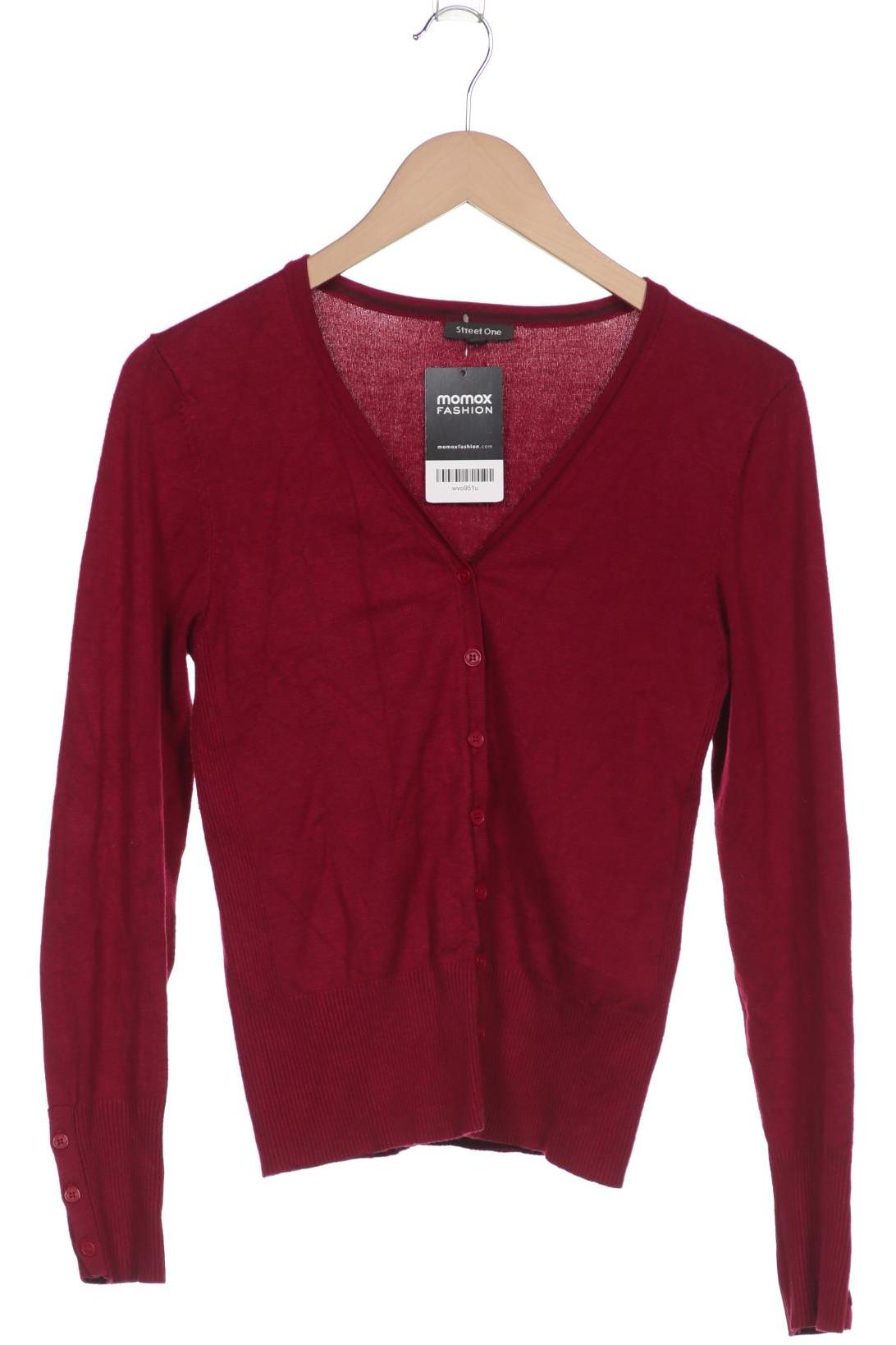 

Street One Damen Strickjacke, bordeaux, Gr. 38