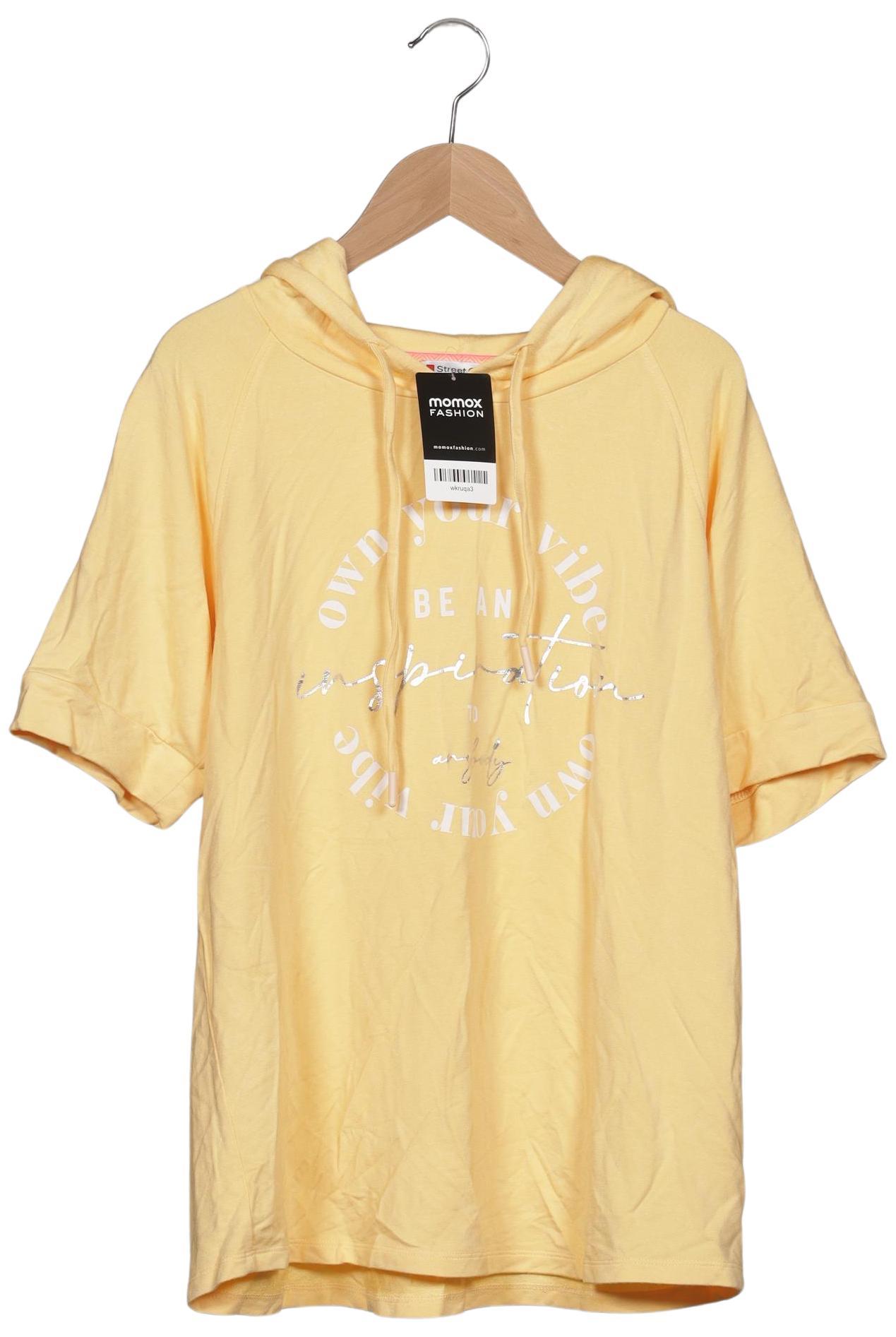 

Street One Damen Kapuzenpullover, gelb, Gr. 42