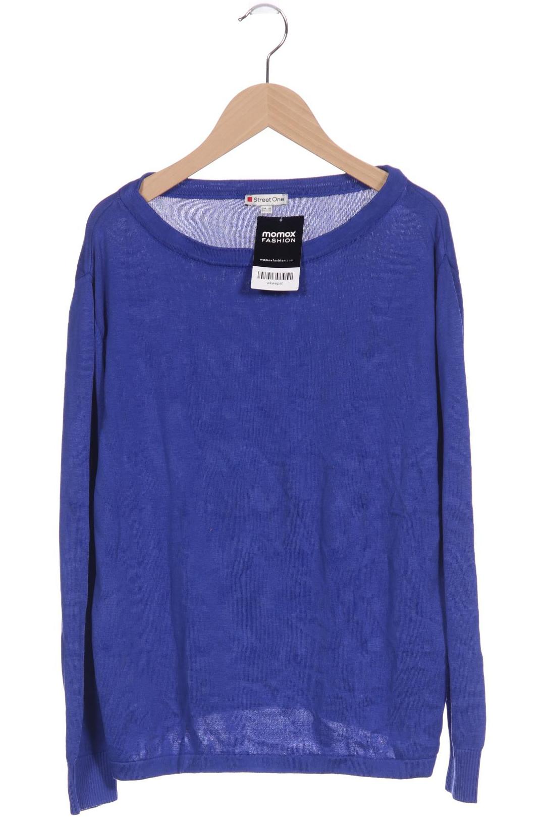 

Street One Damen Pullover, blau, Gr. 38