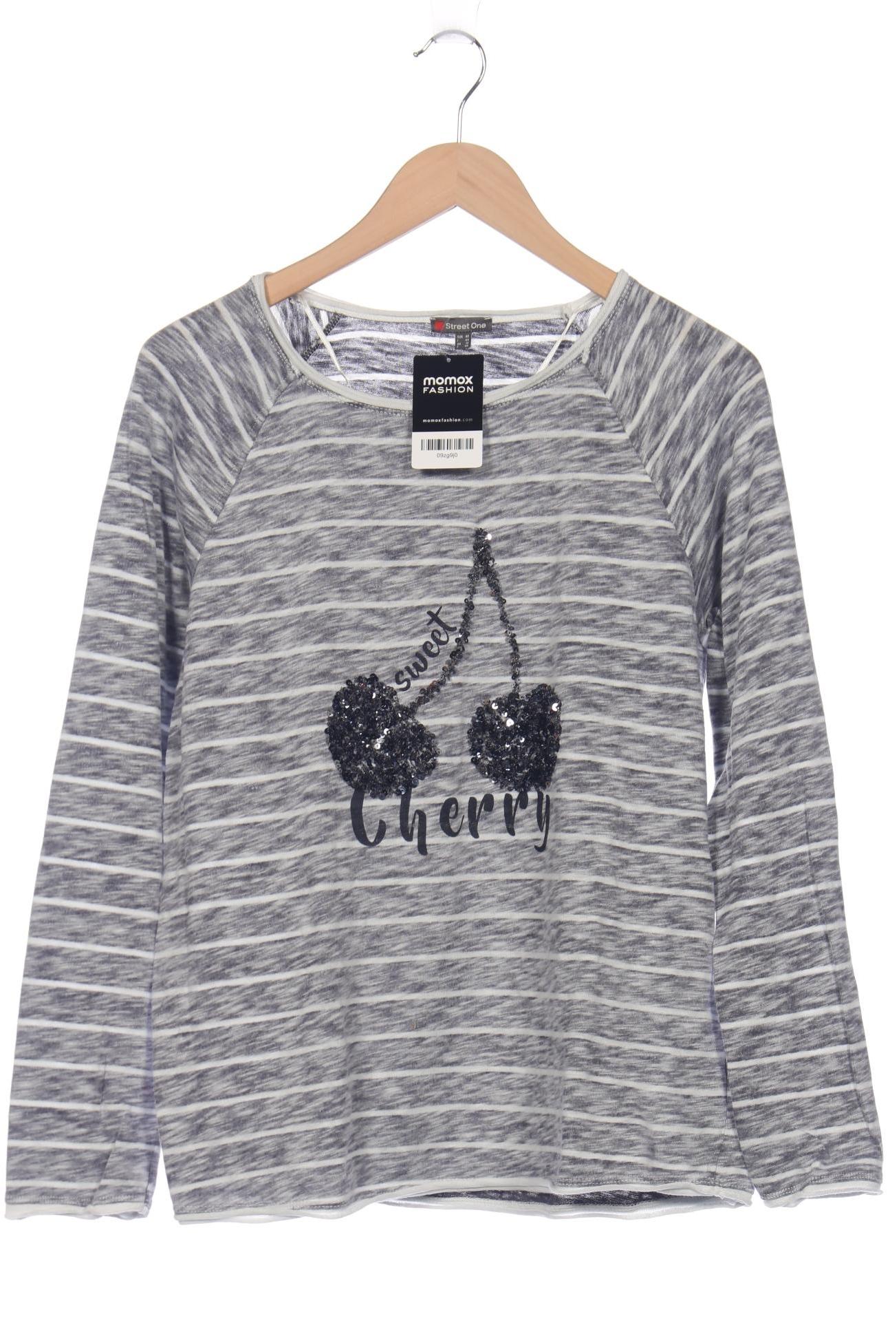 

Street One Damen Langarmshirt, blau, Gr. 42