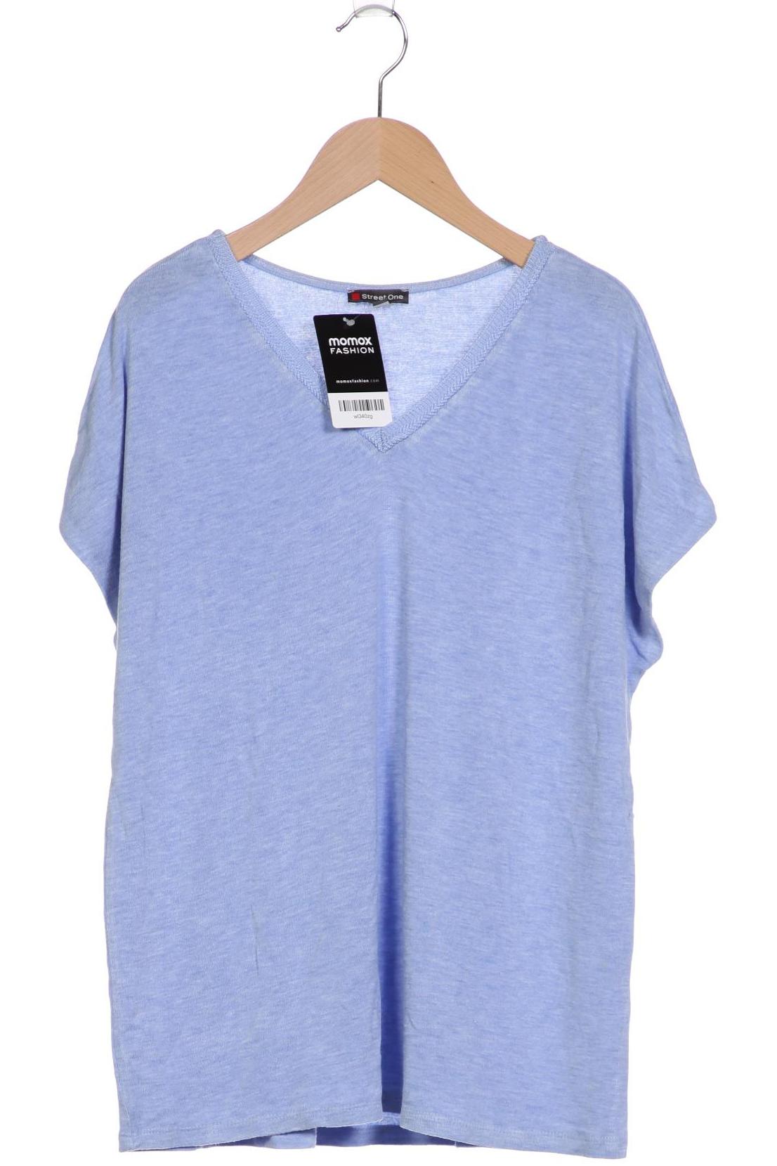 

Street One Damen T-Shirt, blau, Gr. 40