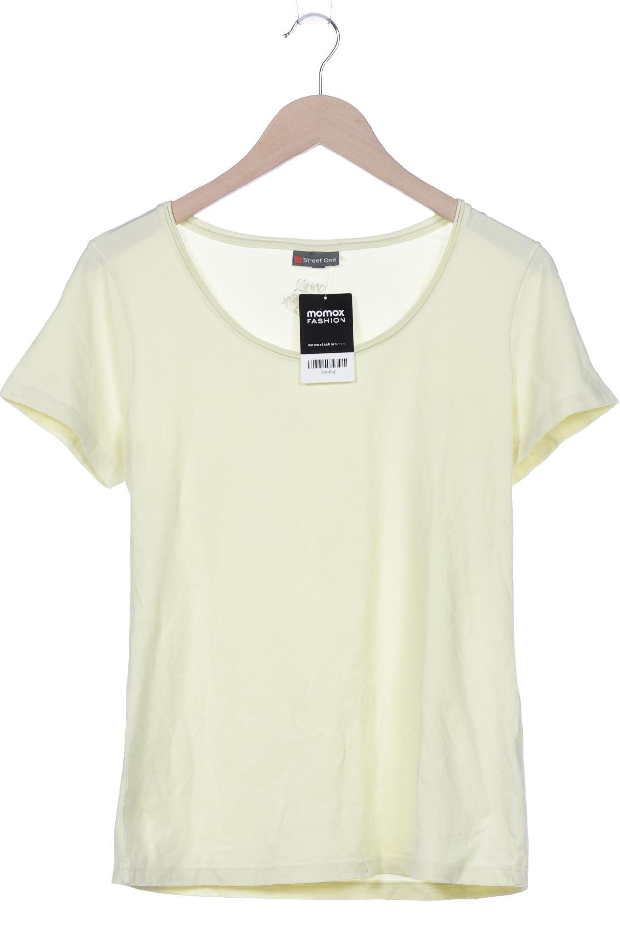 

Street One Damen T-Shirt, cremeweiß, Gr. 42