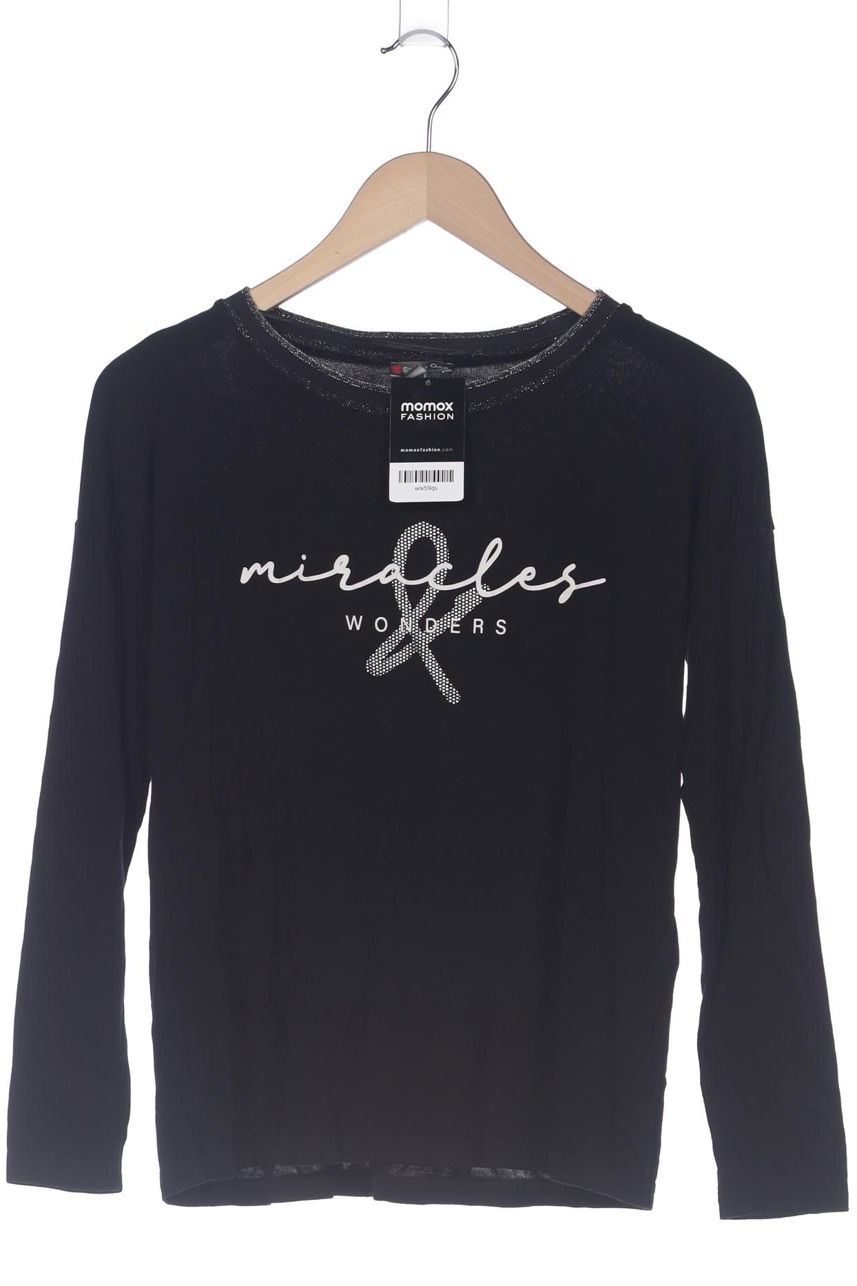 

Street One Damen Langarmshirt, schwarz, Gr. 34