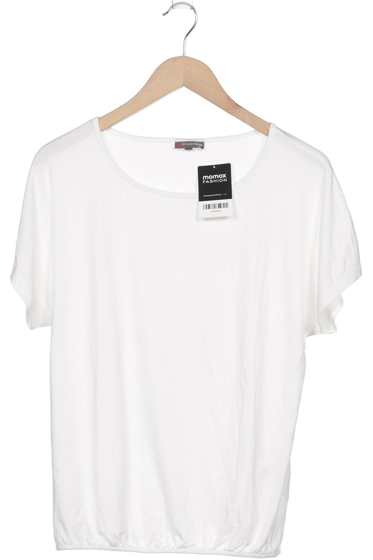 

Street One Damen T-Shirt, weiß, Gr. 38