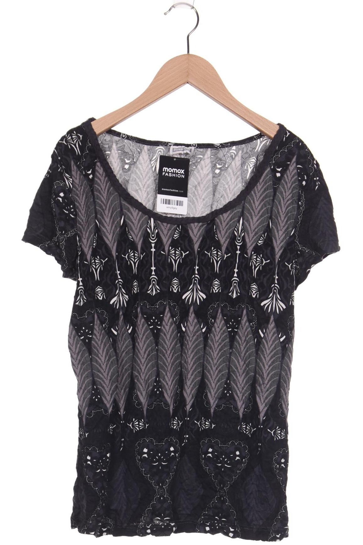 

Street One Damen T-Shirt, schwarz