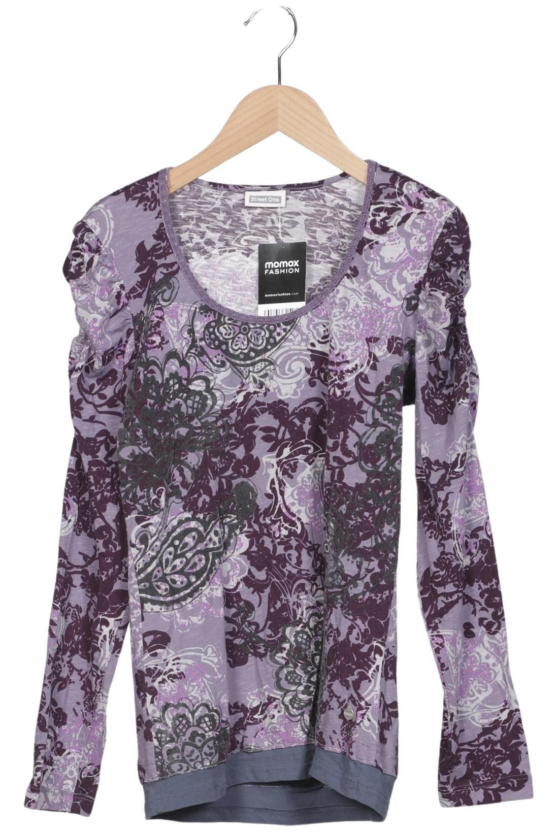 

Street One Damen Langarmshirt, flieder, Gr. 38