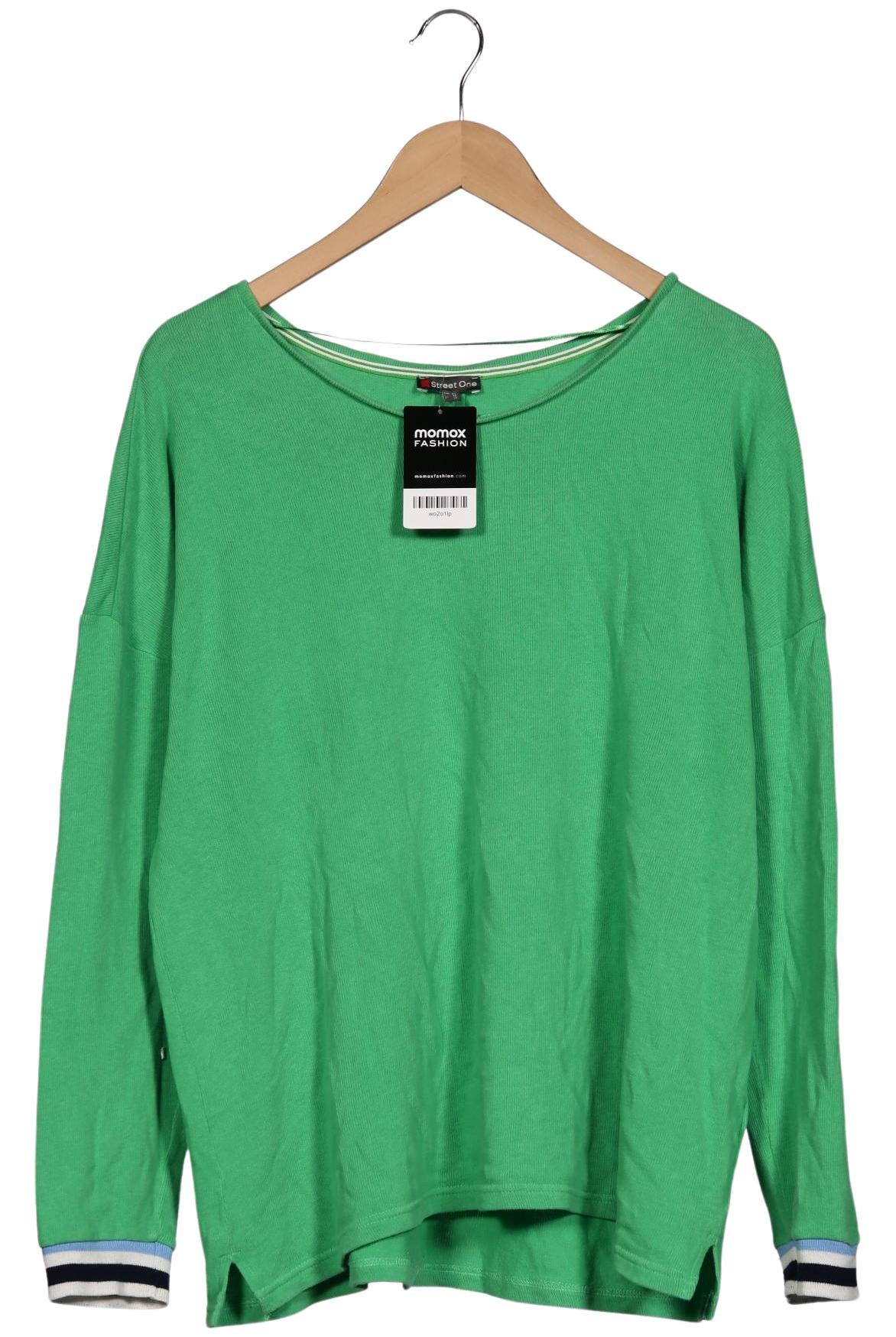 

Street One Damen Pullover, grün, Gr. 44
